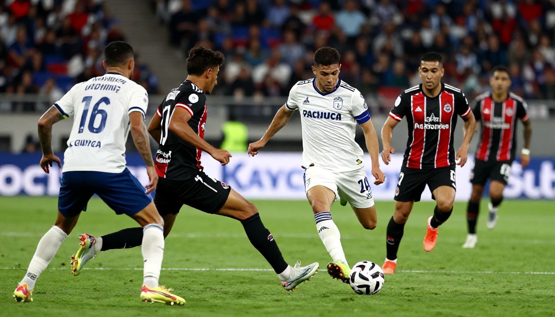 Cómo el Pachuca domina el mediocampo en los partidos decisivos
