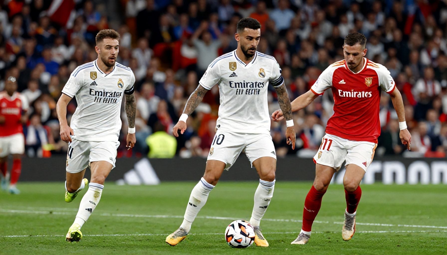 Cómo el Real Madrid domina los clásicos contra el Sevilla*