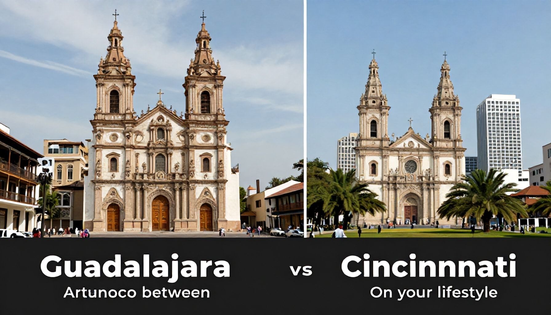 Cómo elegir entre Guadalajara y Cincinnati según tu estilo de vida*