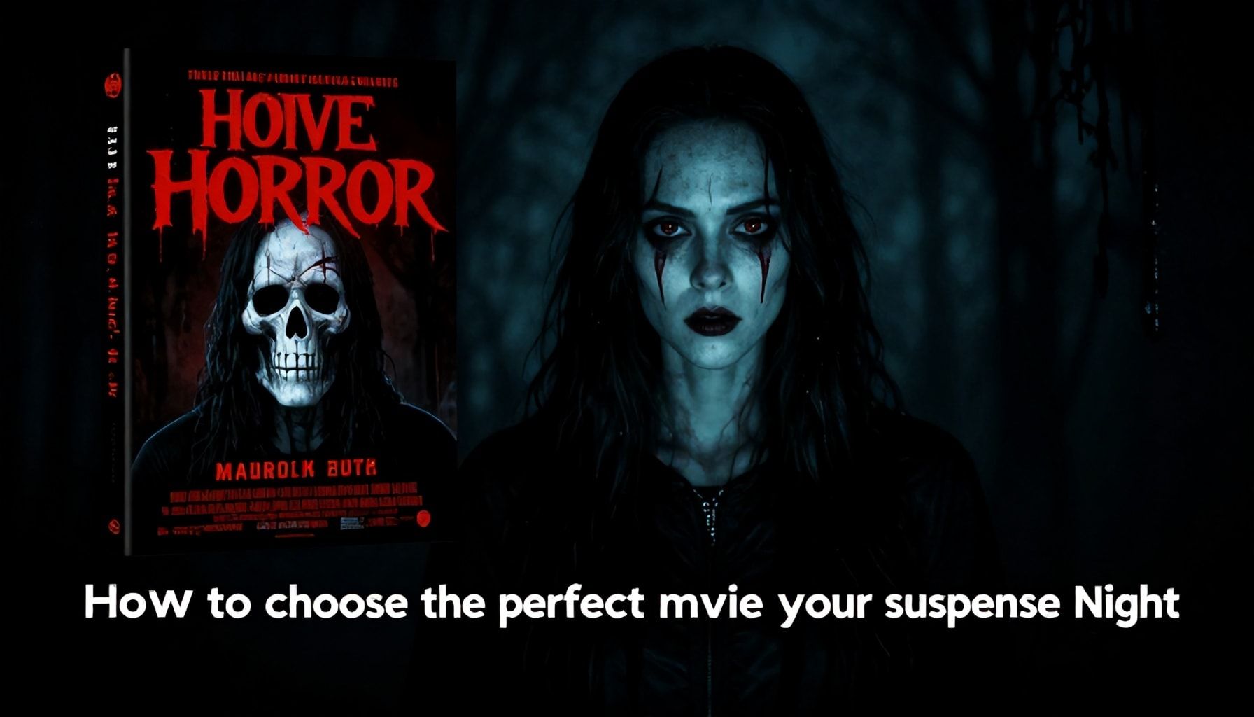 Cómo elegir la película de terror perfecta para tu noche de suspense*