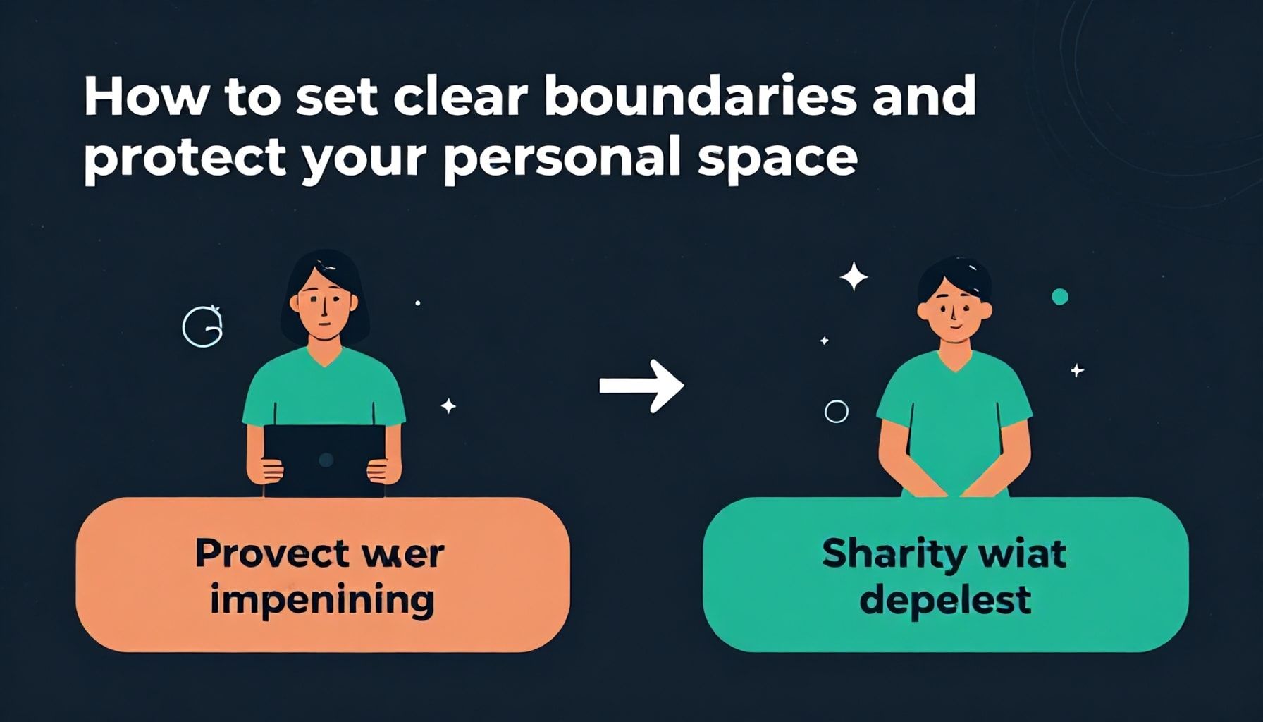 Cómo establecer límites claros y proteger tu espacio personal*