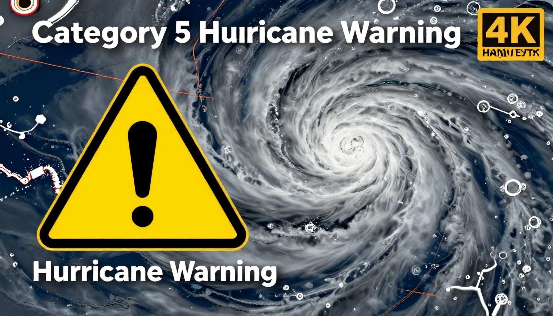 Cómo interpretar un aviso de huracán de categoría 5*