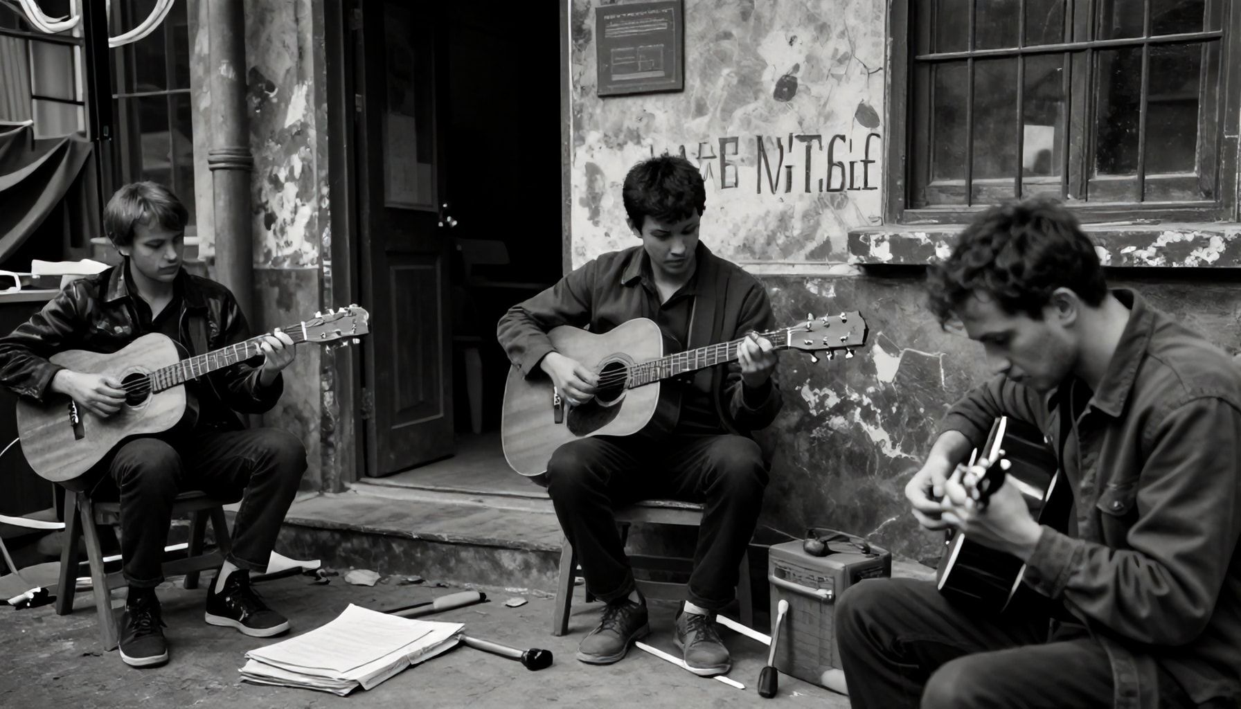 Cómo la música se convirtió en el refugio de los refugiados del Anexo*