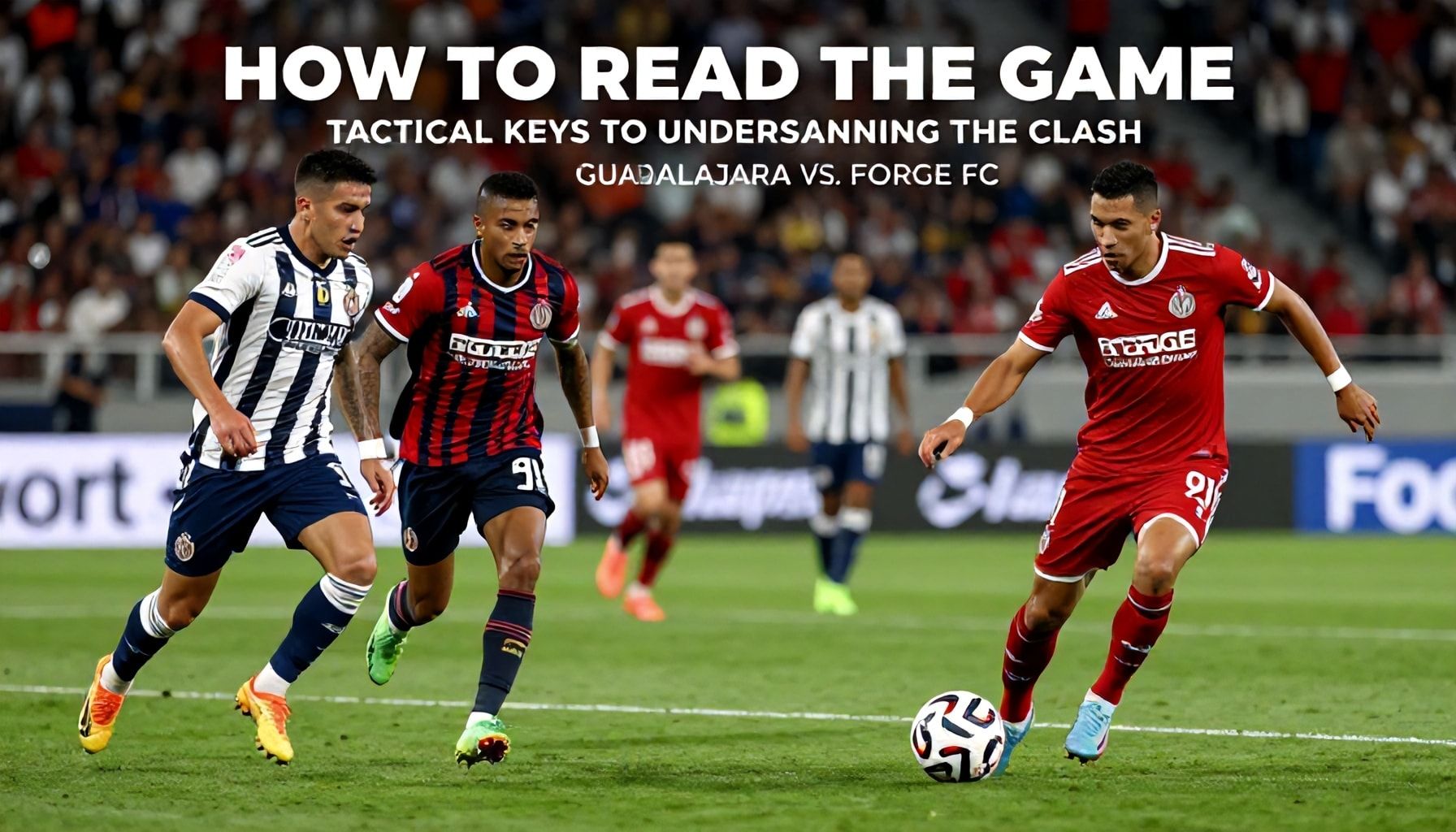 Claves del duelo: Guadalajara vs. Forge FC 1 Cómo leer el partido: Claves tácticas para entender el duelo