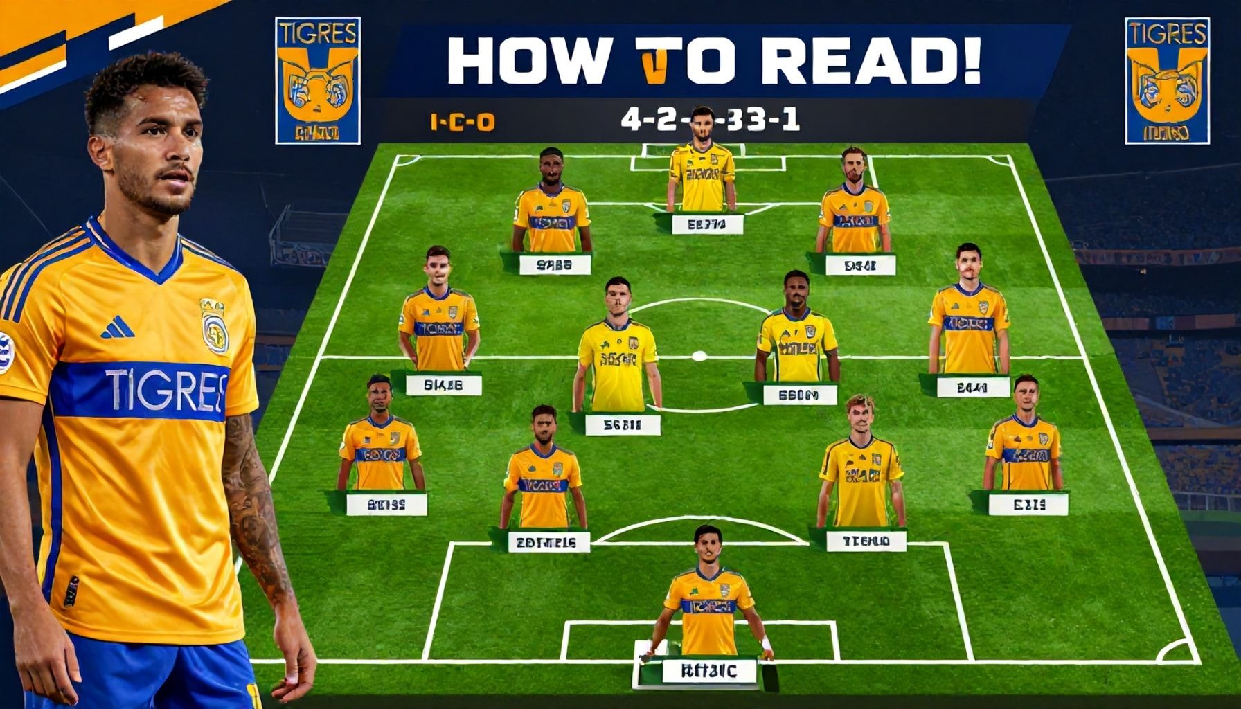 Cómo leer las alineaciones de Tigres vs América como un experto