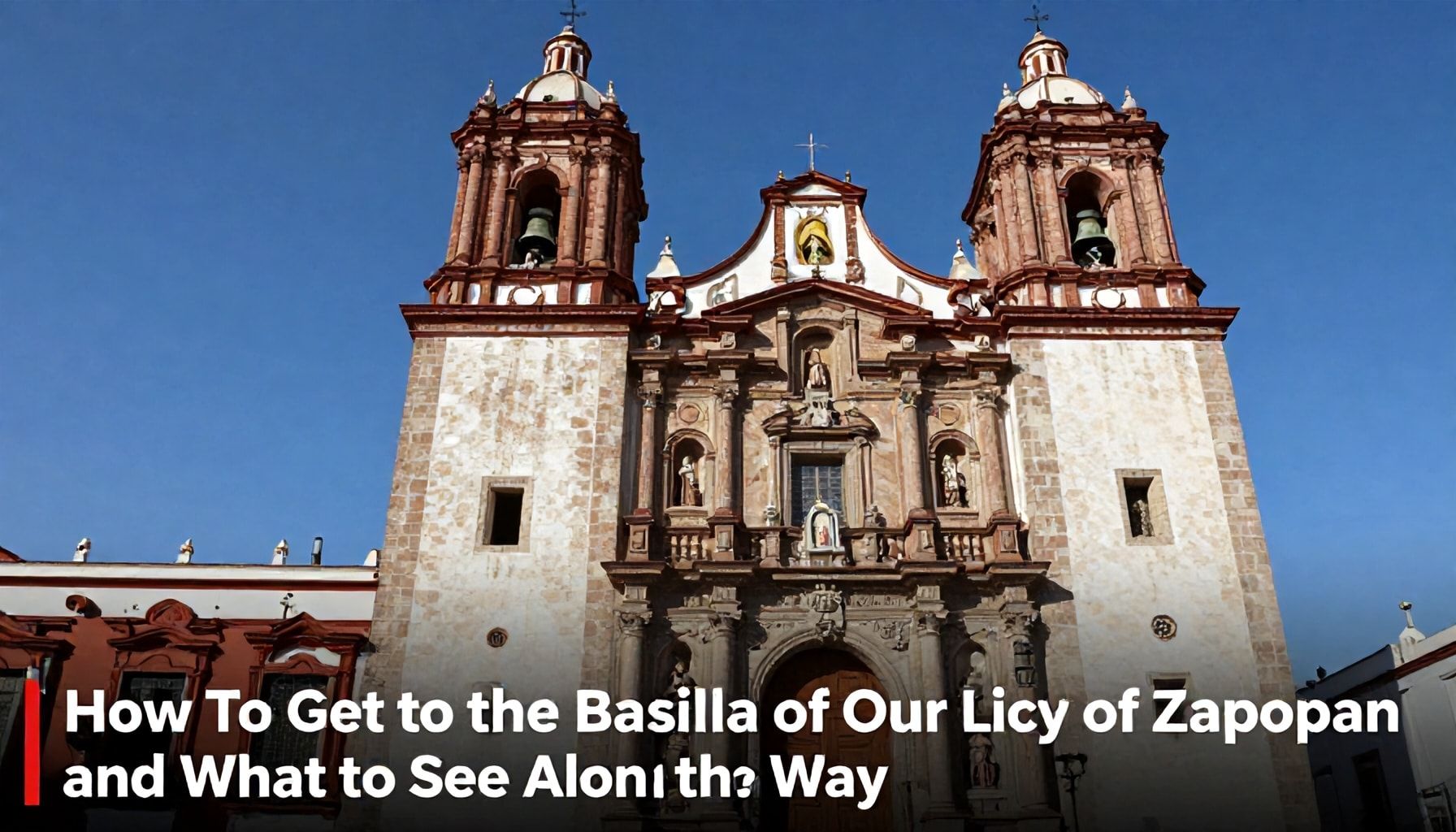 Cómo llegar a la Basílica de Nuestra Señora de Zapopan y qué ver en el camino
