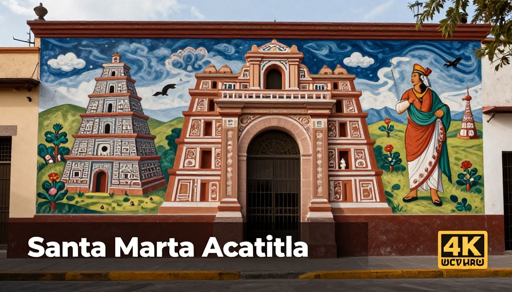 Cómo los murales de Santa Martha Acatitla revelan su pasado prehispánico*