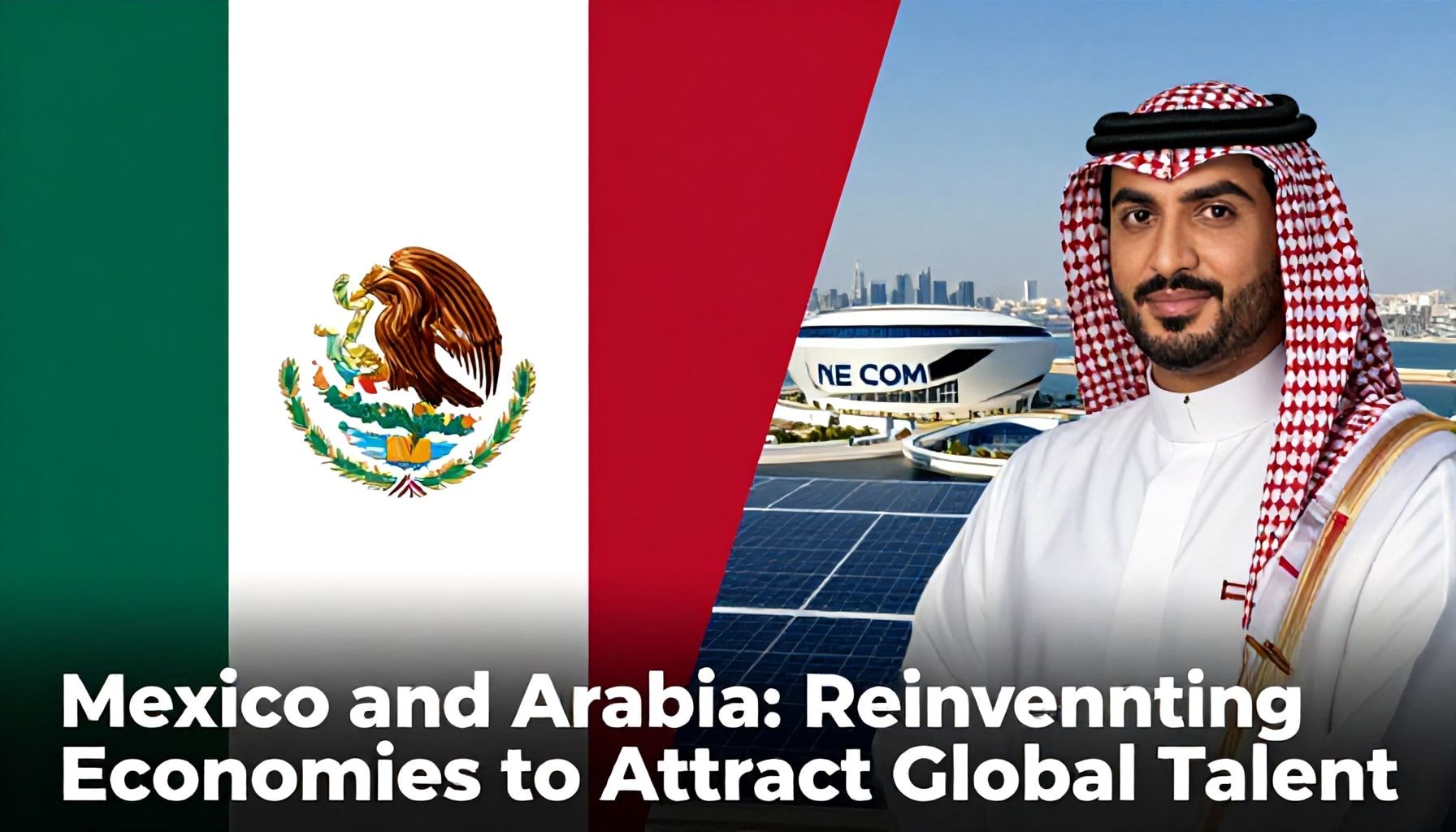 Cómo México y Arabia están reinventando sus economías para atraer talento global*