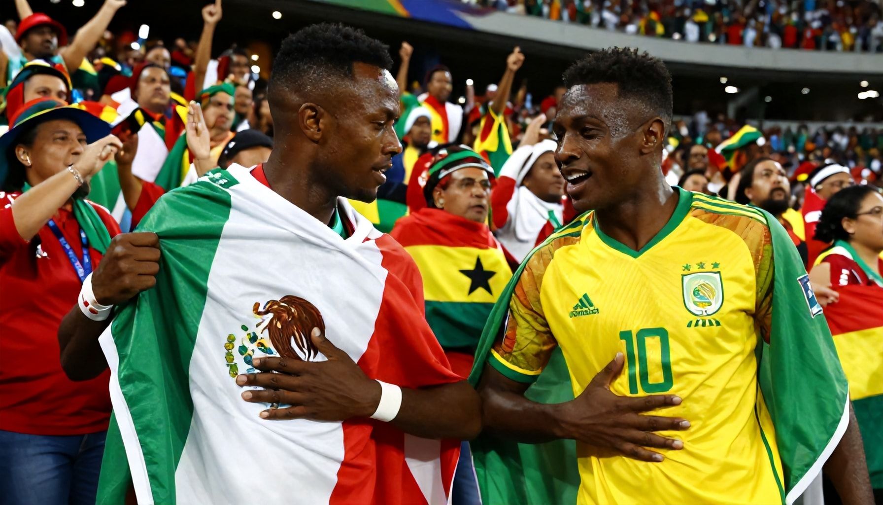 Cómo México y Ghana transformaron sus rivalidades en amistades futbolísticas