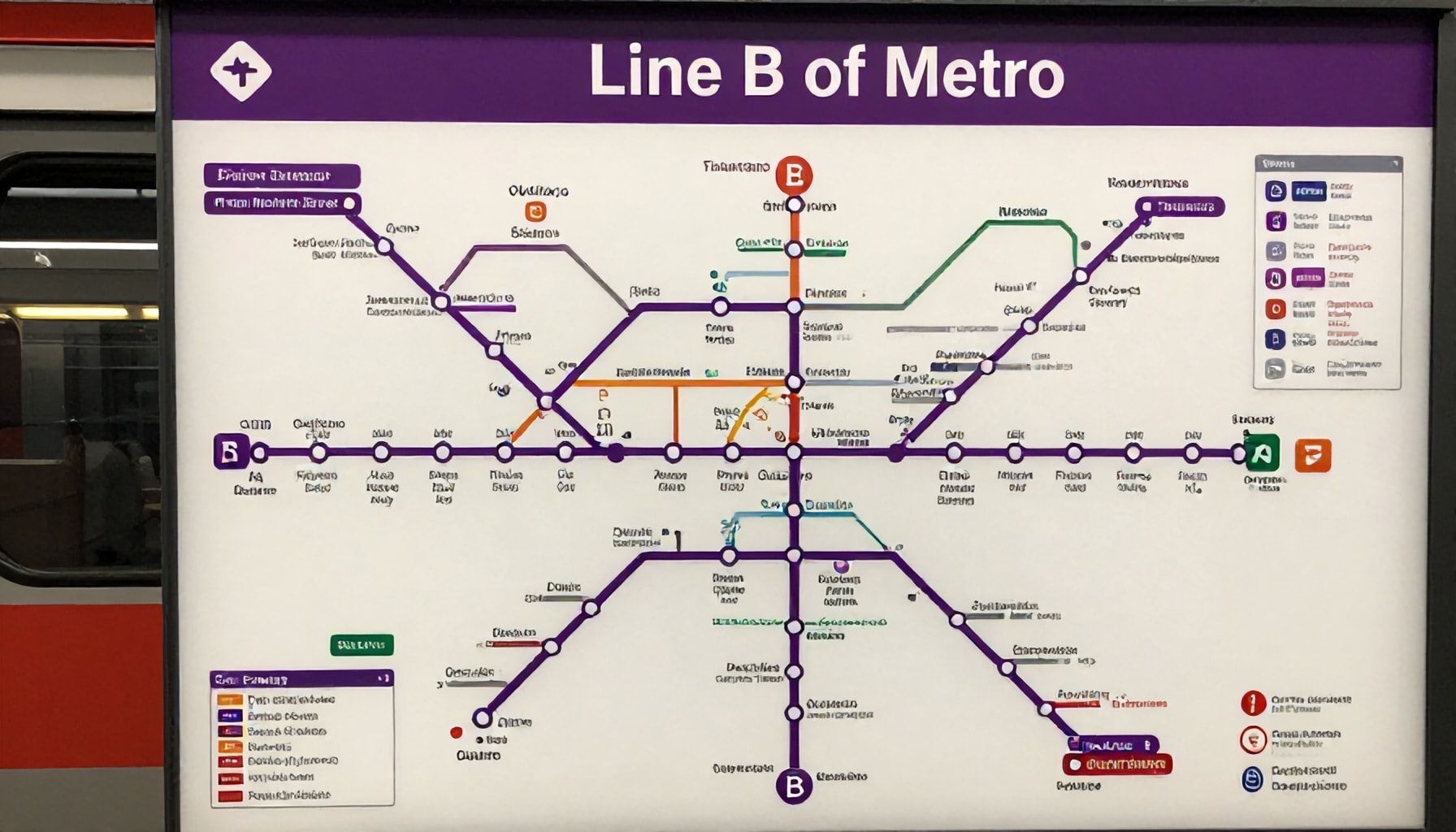 Cómo navegar la Línea B del Metro sin perderte*
