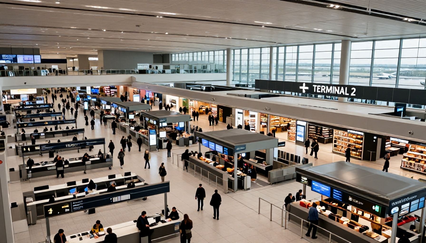 Cómo navegar la Terminal 2 sin perderte*