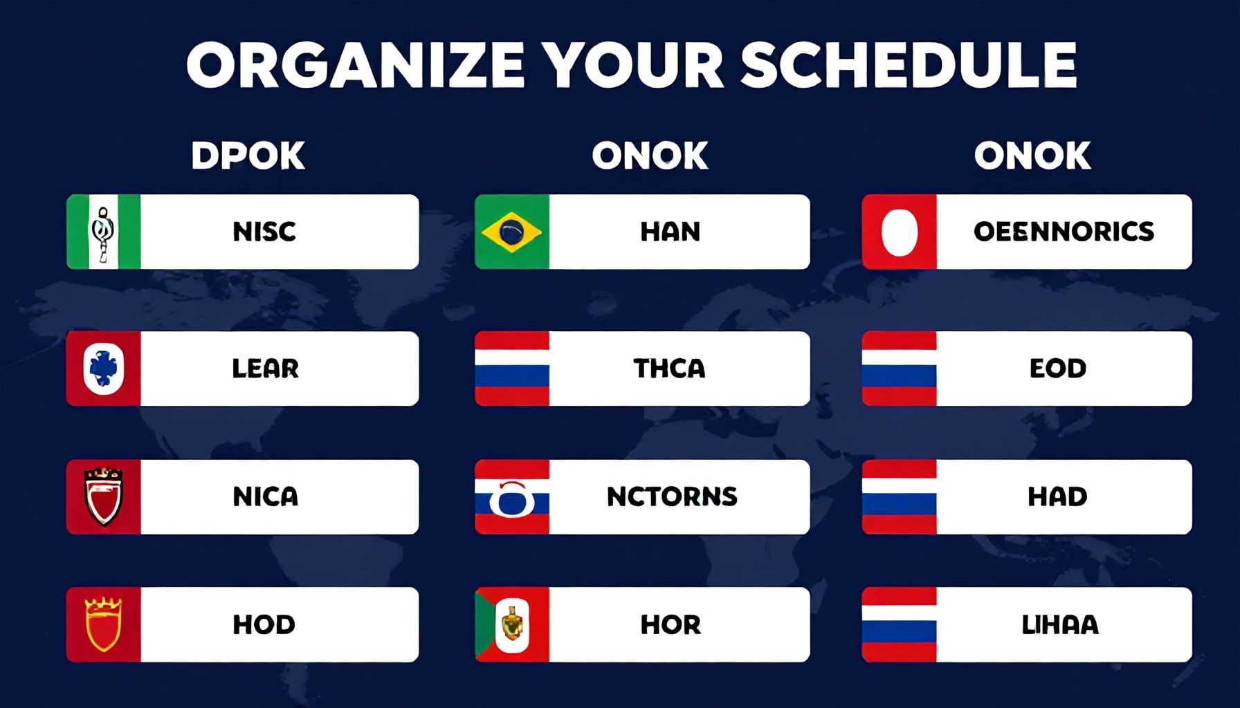 Cómo organizar tu horario para no perderte ningún partido del Mundial 2022*