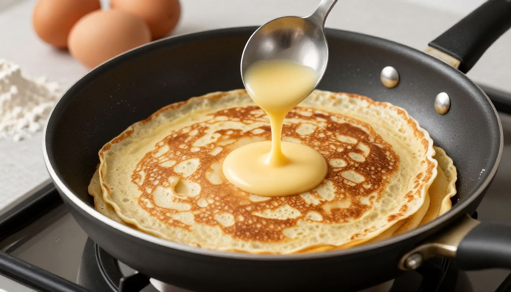 Cómo preparar crepas caseras que rivalizan con las de los mejores locales*