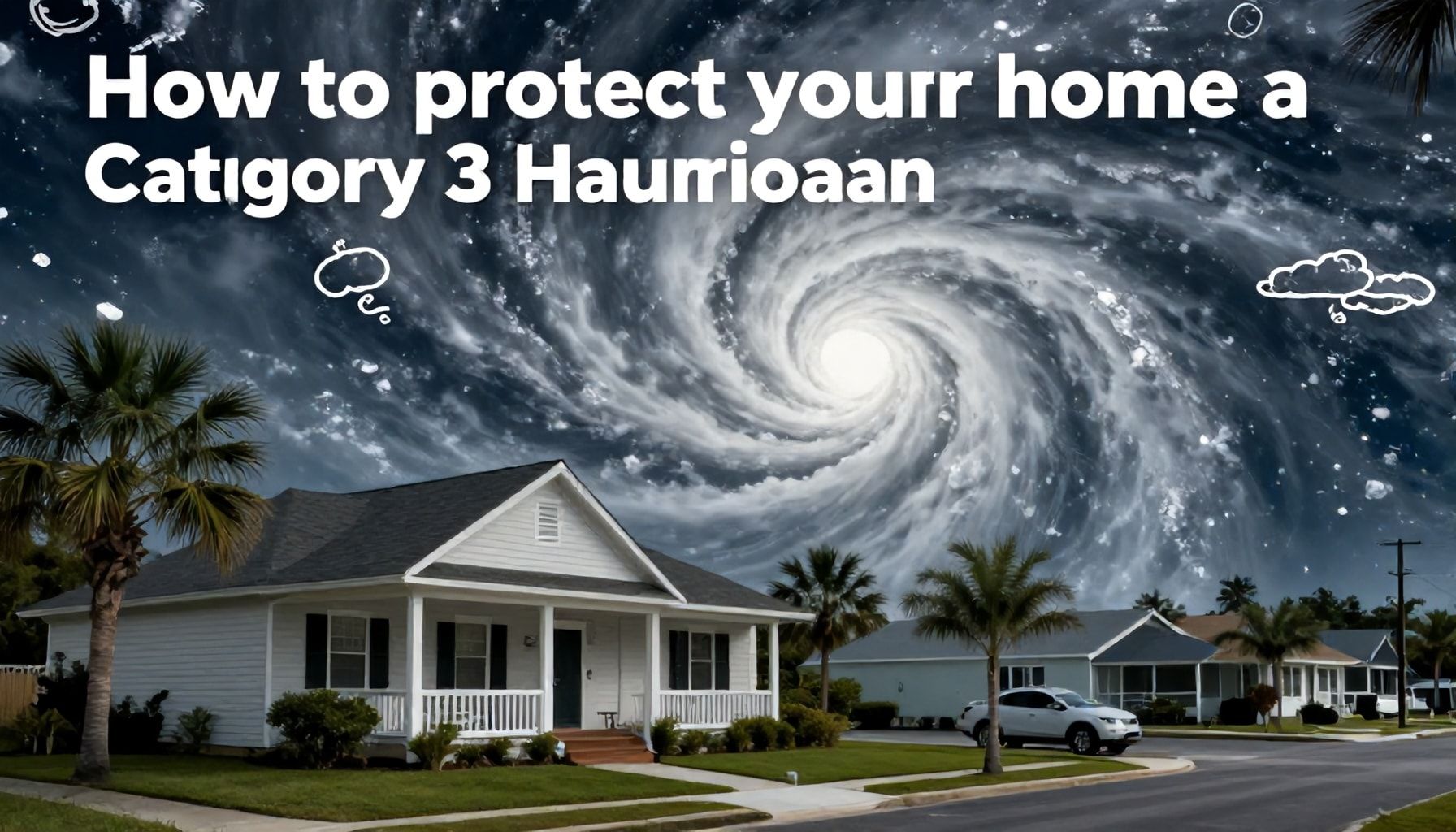Cómo proteger tu hogar antes de un huracán categoría III*