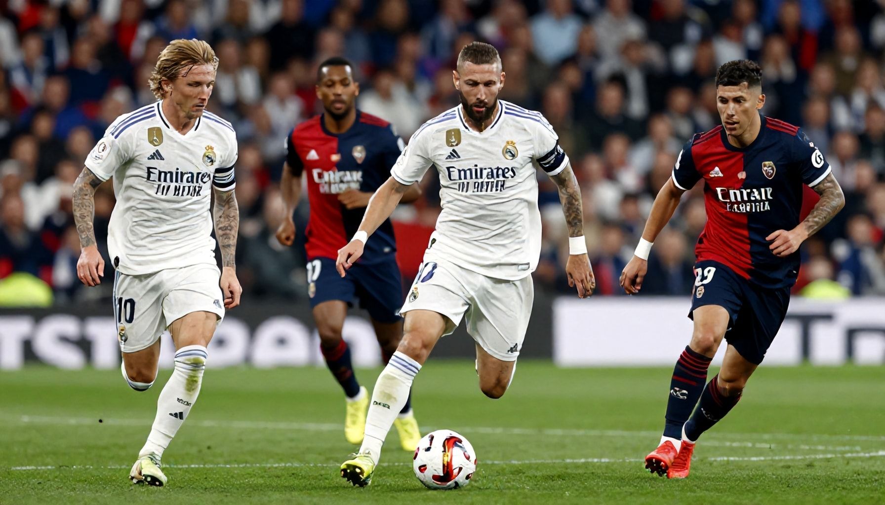 Cómo Real Madrid puede dominar a Osasuna con su juego de posesión*