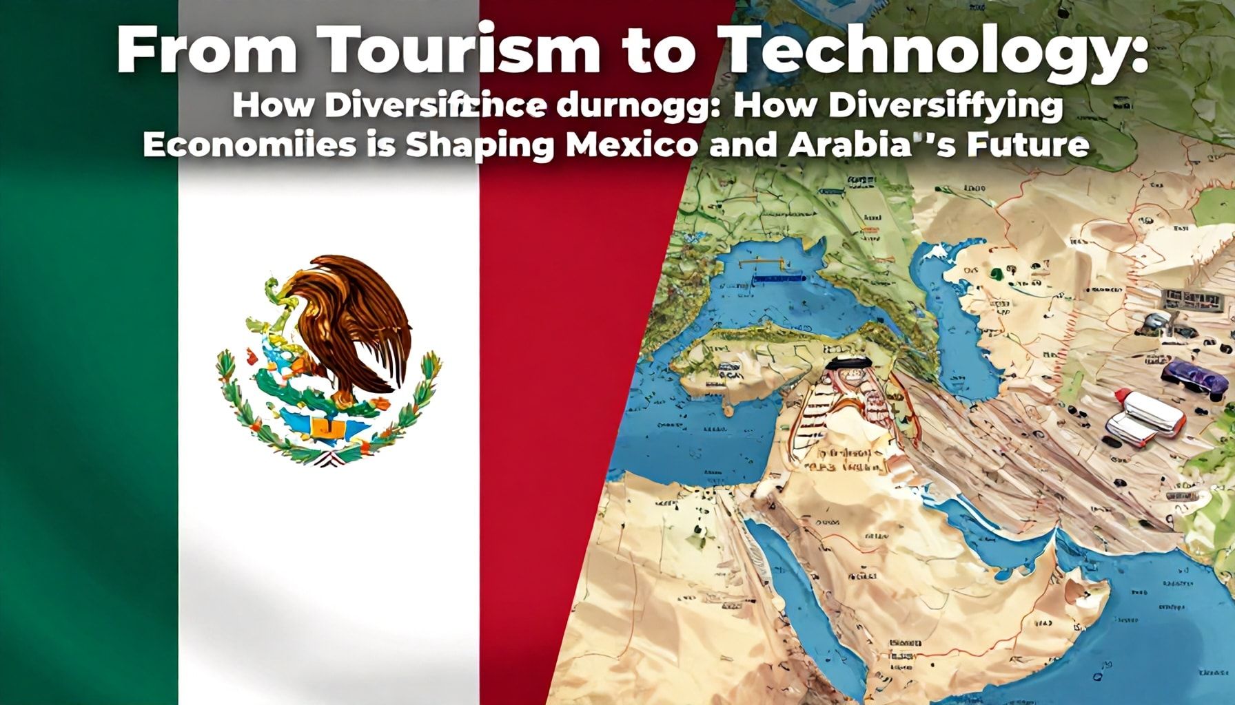 De turismo a tecnología: cómo diversificar sus economías está cambiando el futuro de México y Arabia*