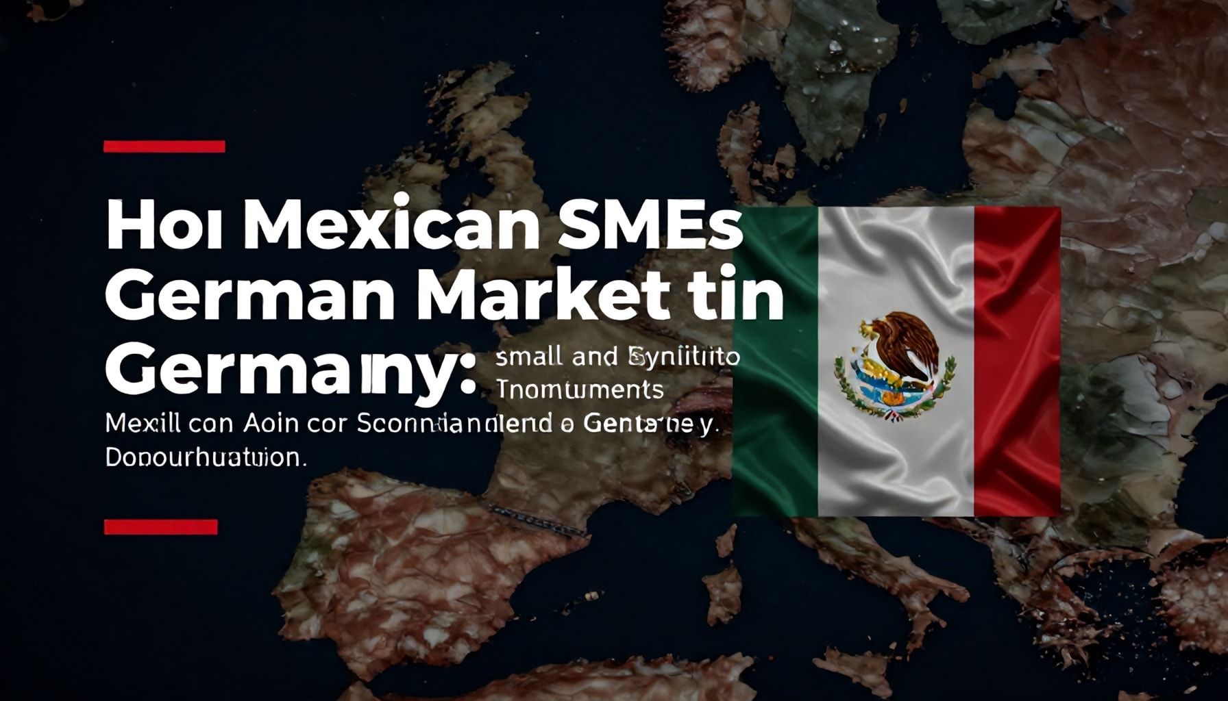 Descubre cómo las PYMES mexicanas pueden aprovechar las oportunidades comerciales con Alemania*