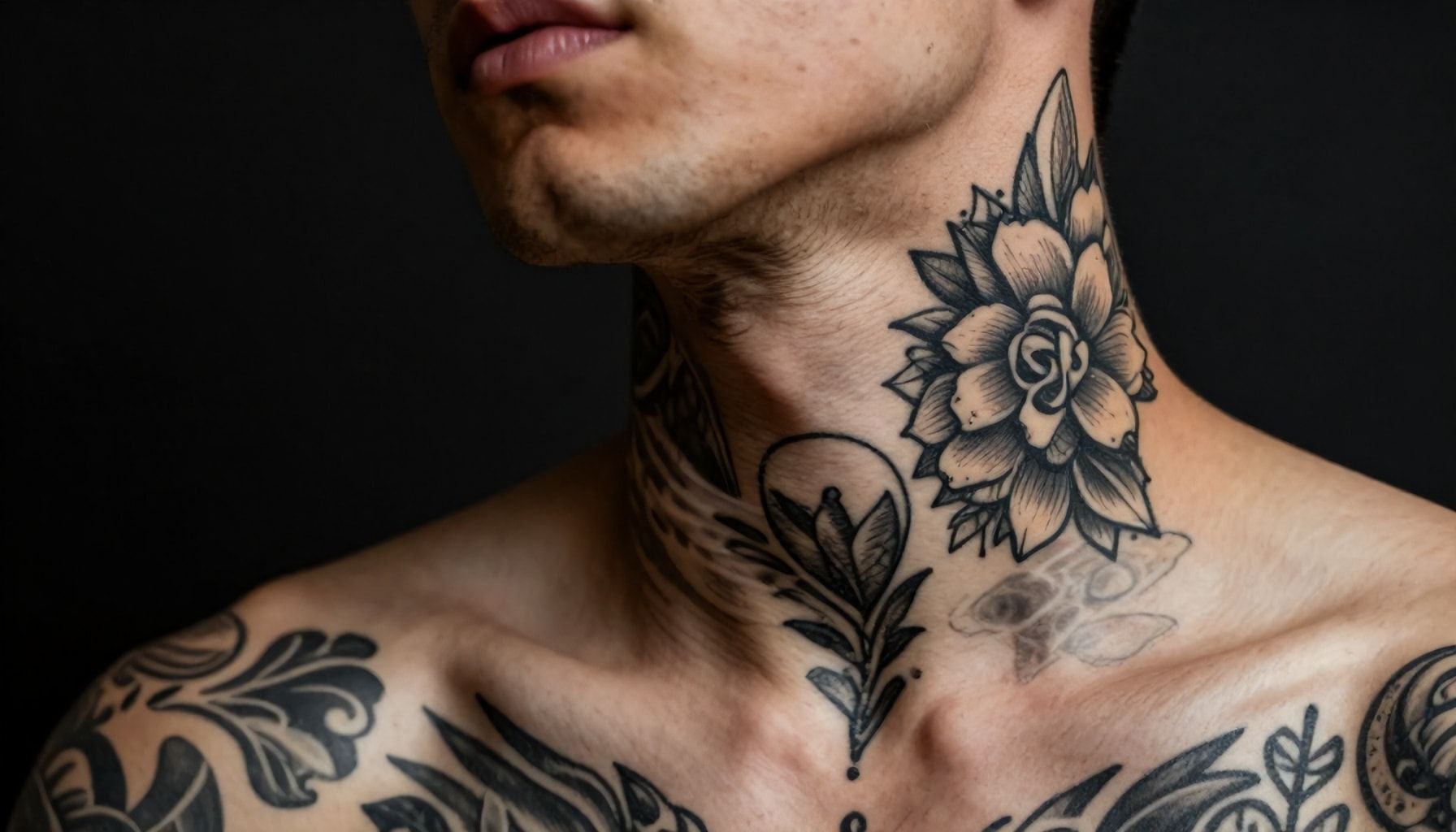 Descubre el significado oculto detrás de los tatuajes en el cuello*