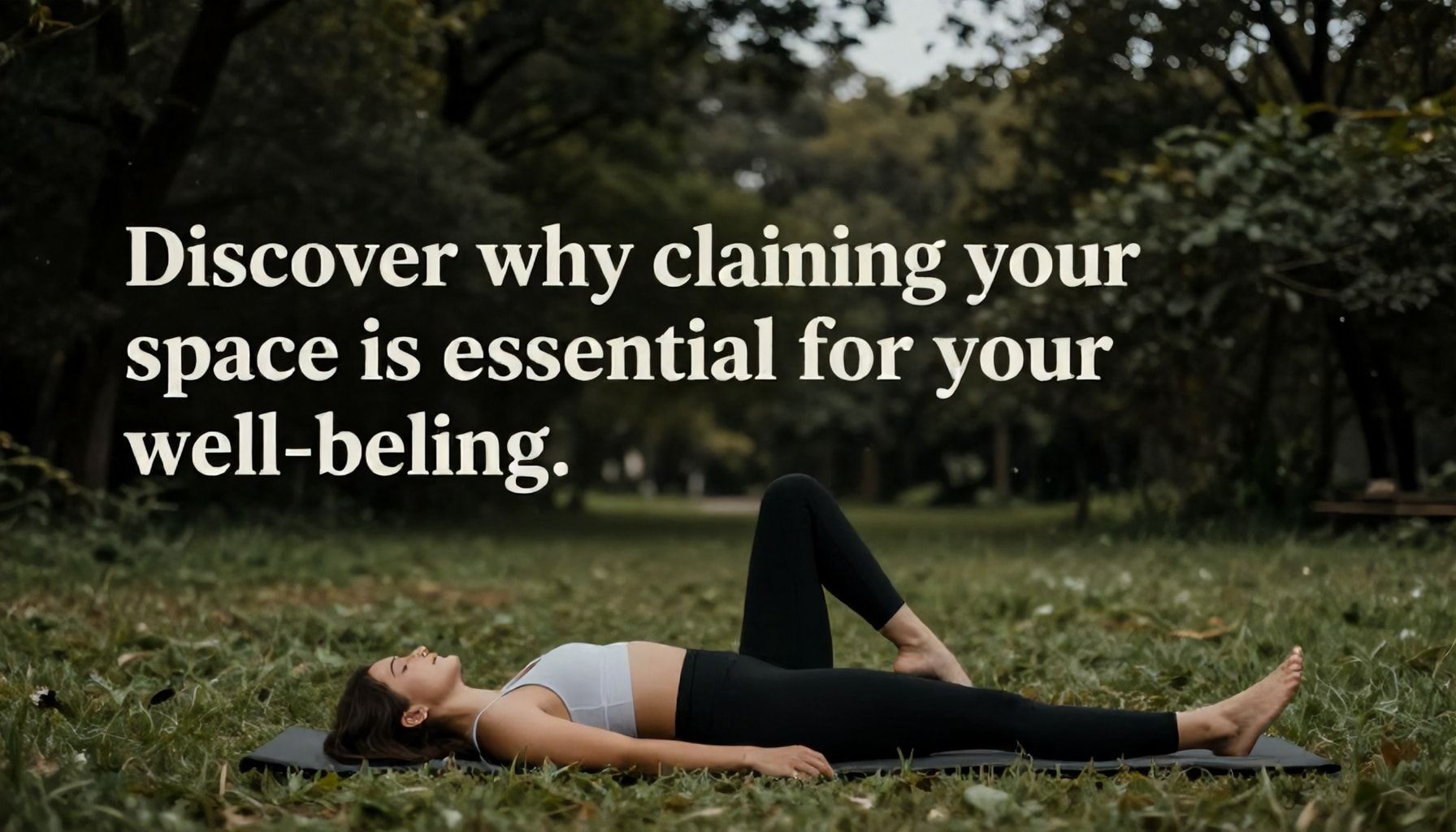 Descubre por qué reclamar tu espacio es esencial para tu bienestar*