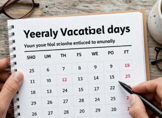 Descubre cuántos días de vacaciones te corresponden al año