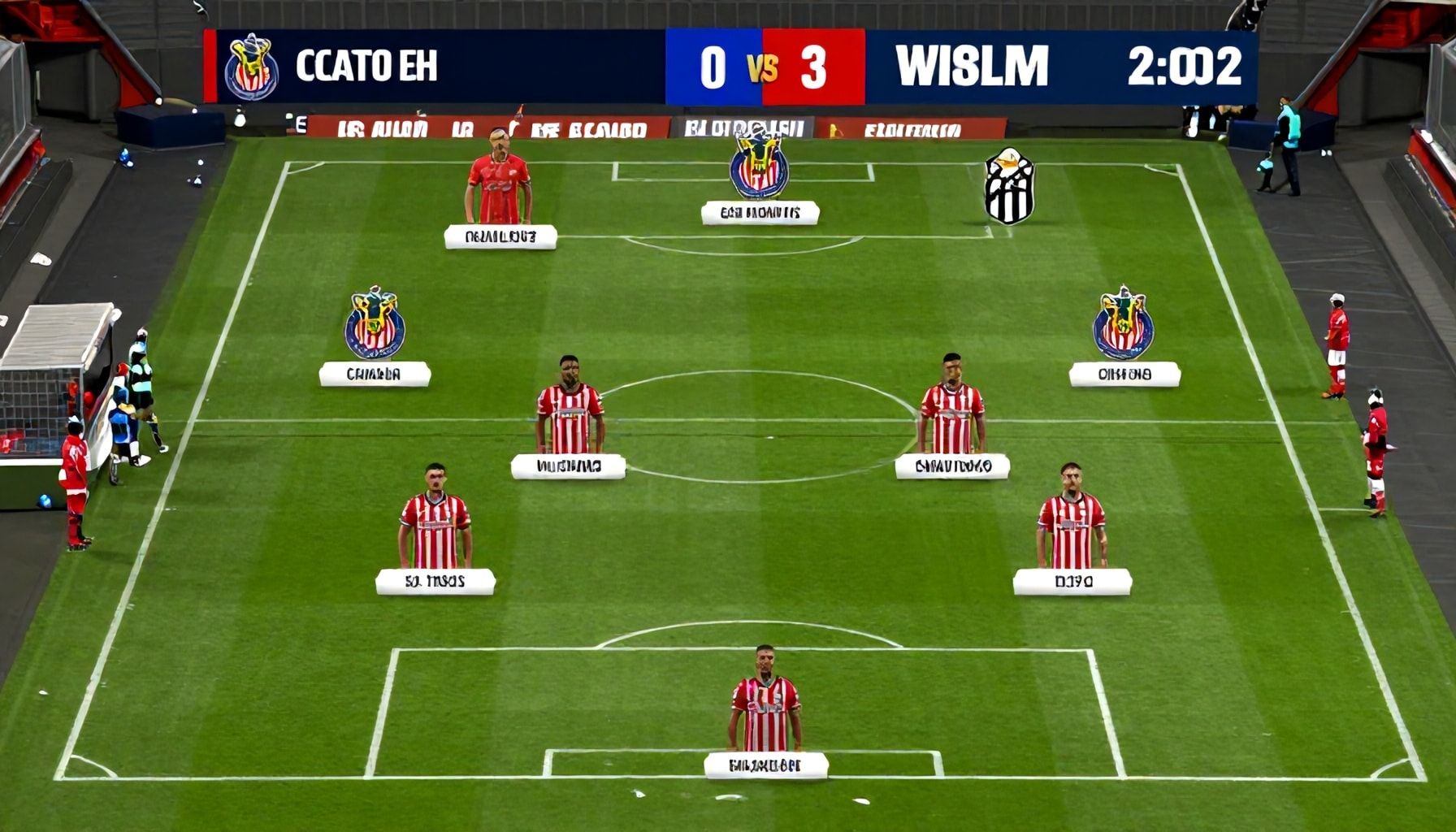 El mediocampo, punto clave en el enfrentamiento