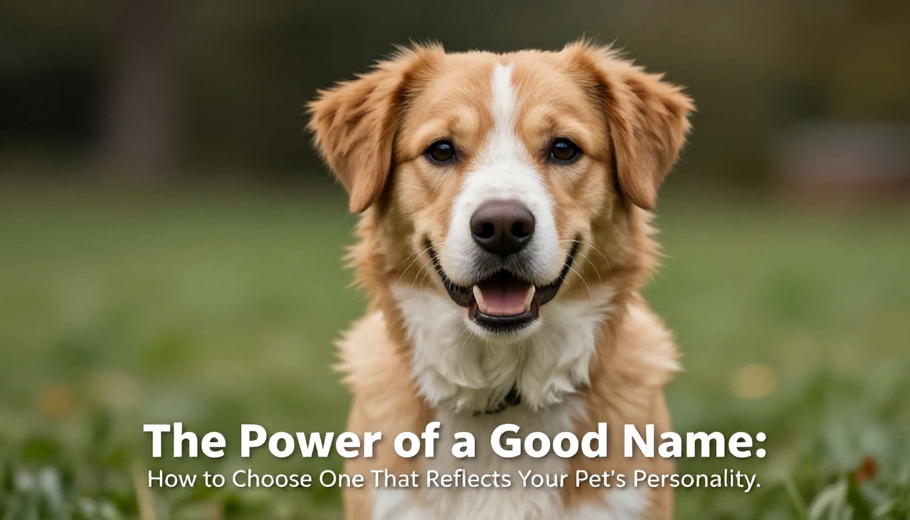 El poder de un buen nombre: cómo elegir uno que refleje la personalidad de tu mascota*