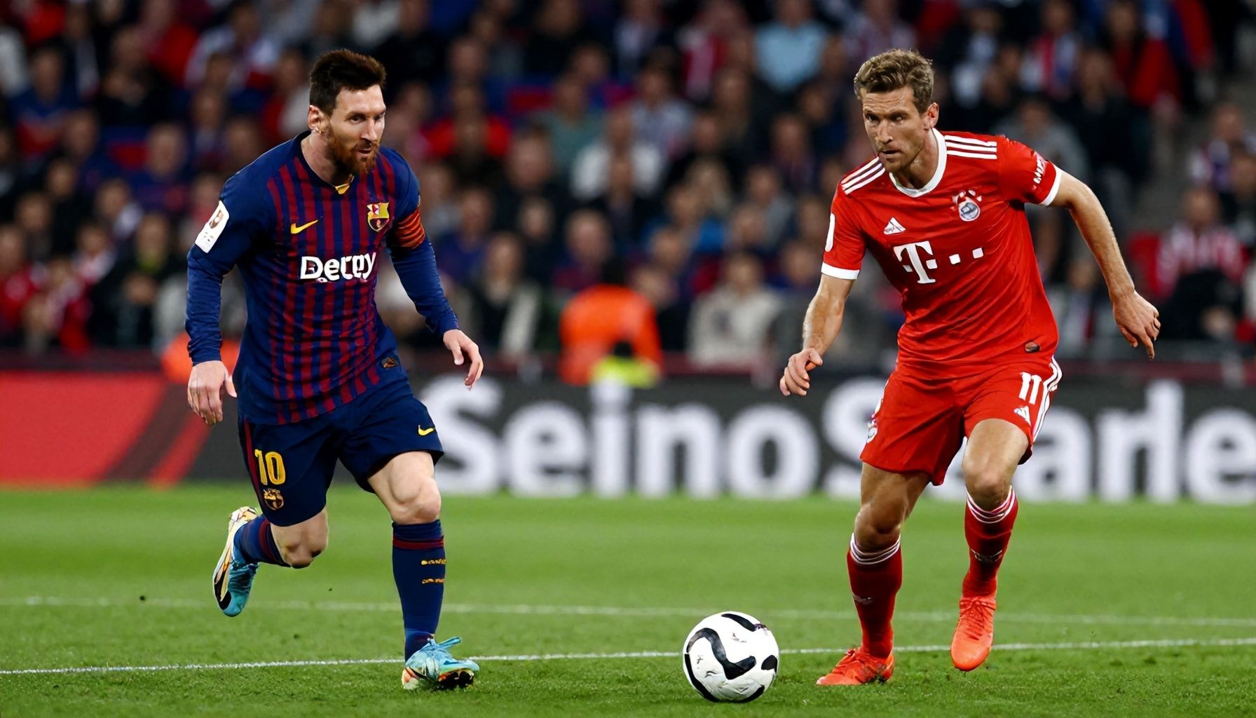 El secreto detrás de la rivalidad táctica entre Messi y Müller