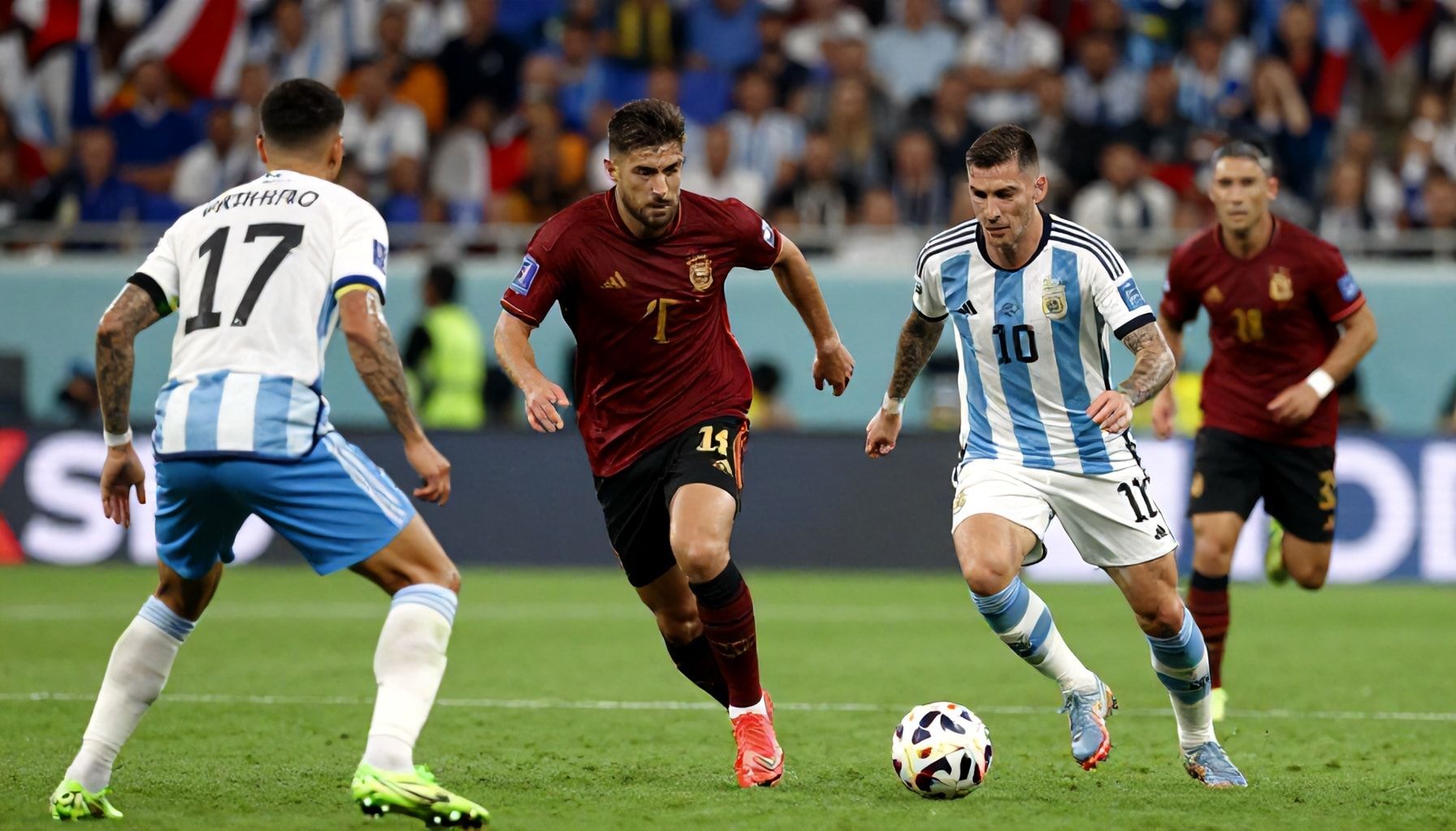 Golpes clave en el partido