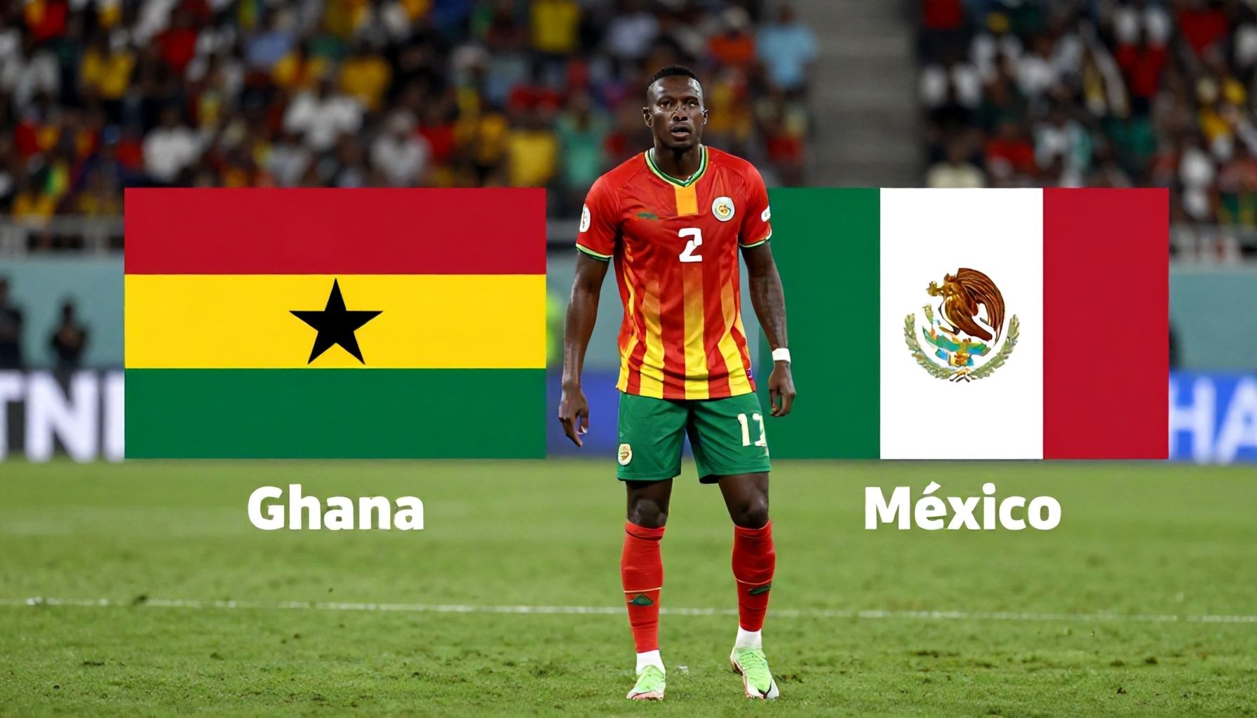 Guía para entender las claves tácticas del partido Ghana vs México*
