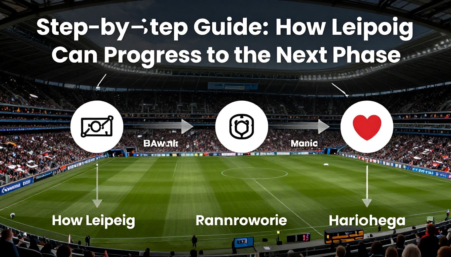 Guía paso a paso: Cómo Leipzig puede avanzar de fase*