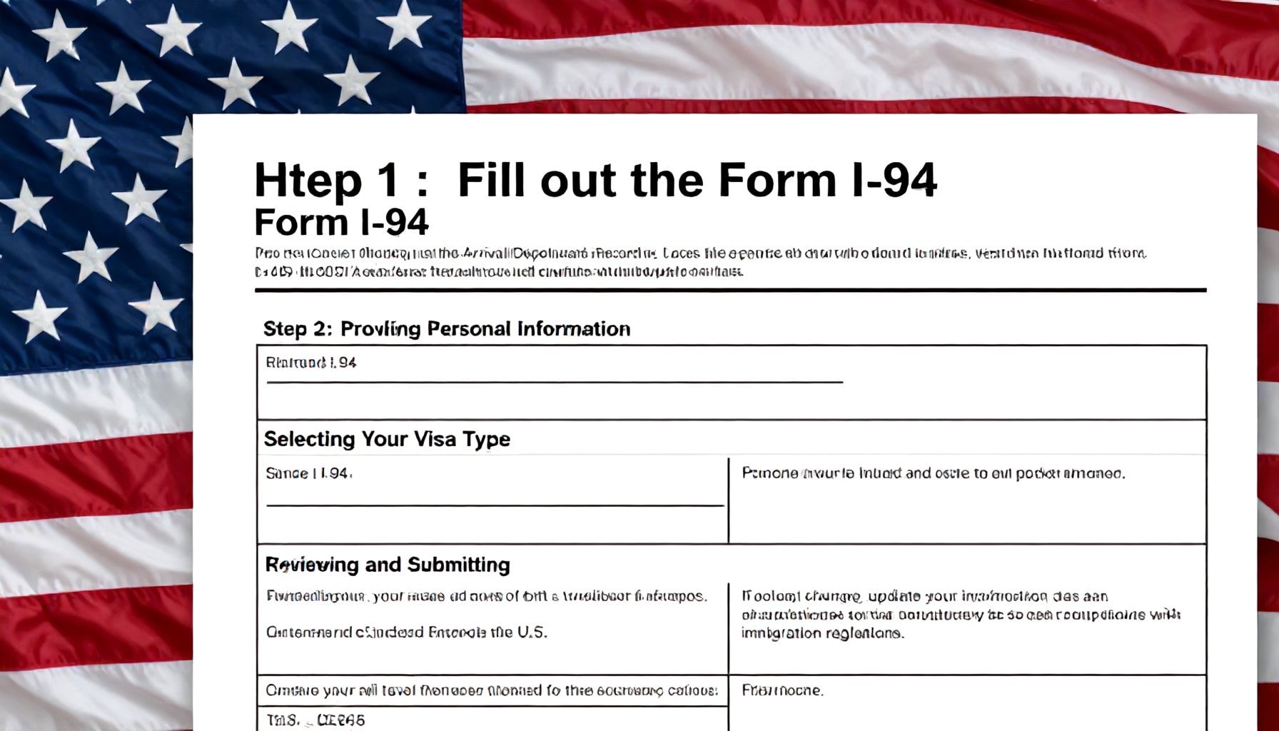 Guía paso a paso: Cómo llenar el Formulario I-94 correctamente y rápidamente*