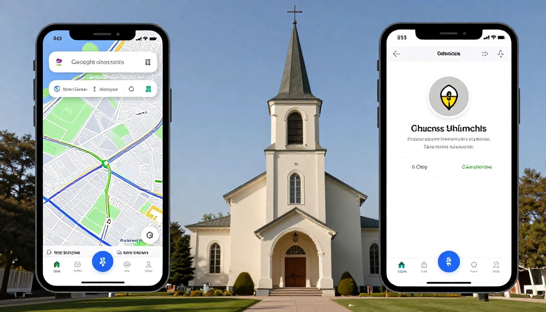 Guía paso a paso: Cómo localizar iglesias cercanas en minutos usando Google Maps y apps religiosas*