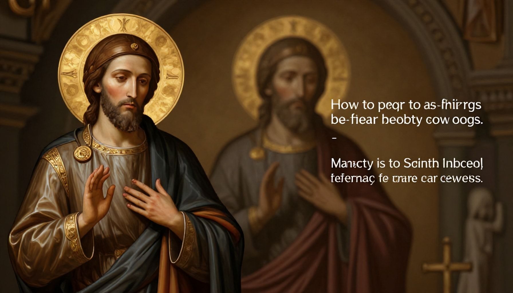 Guía paso a paso: Cómo rezar a San Judas Tadeo para obtener respuestas*