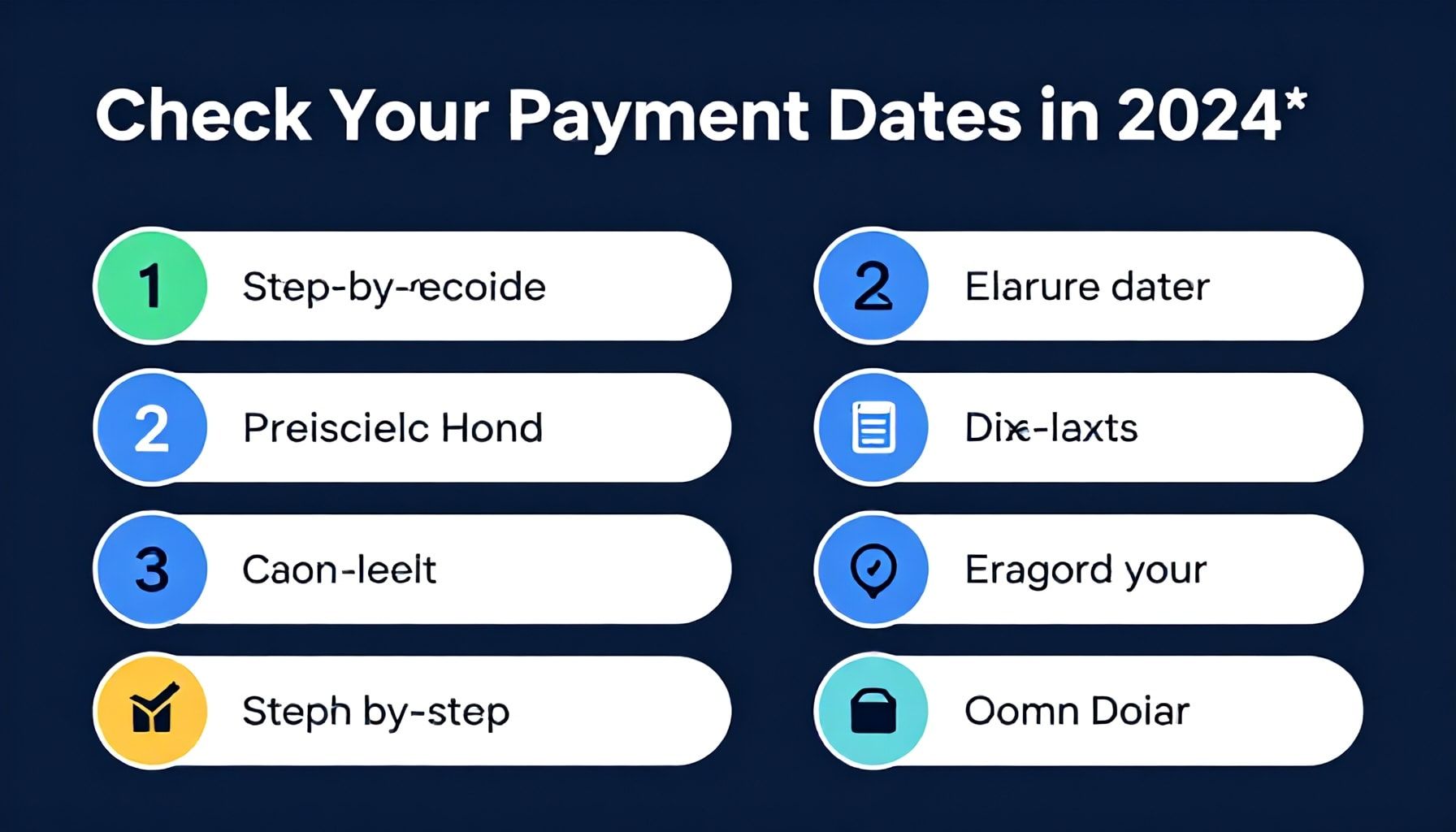 Guía paso a paso para consultar tus fechas de pago en 2024*