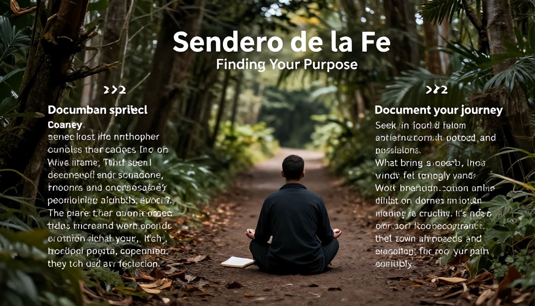 Guía paso a paso para encontrar tu propósito a través del Sendero de la Fe*