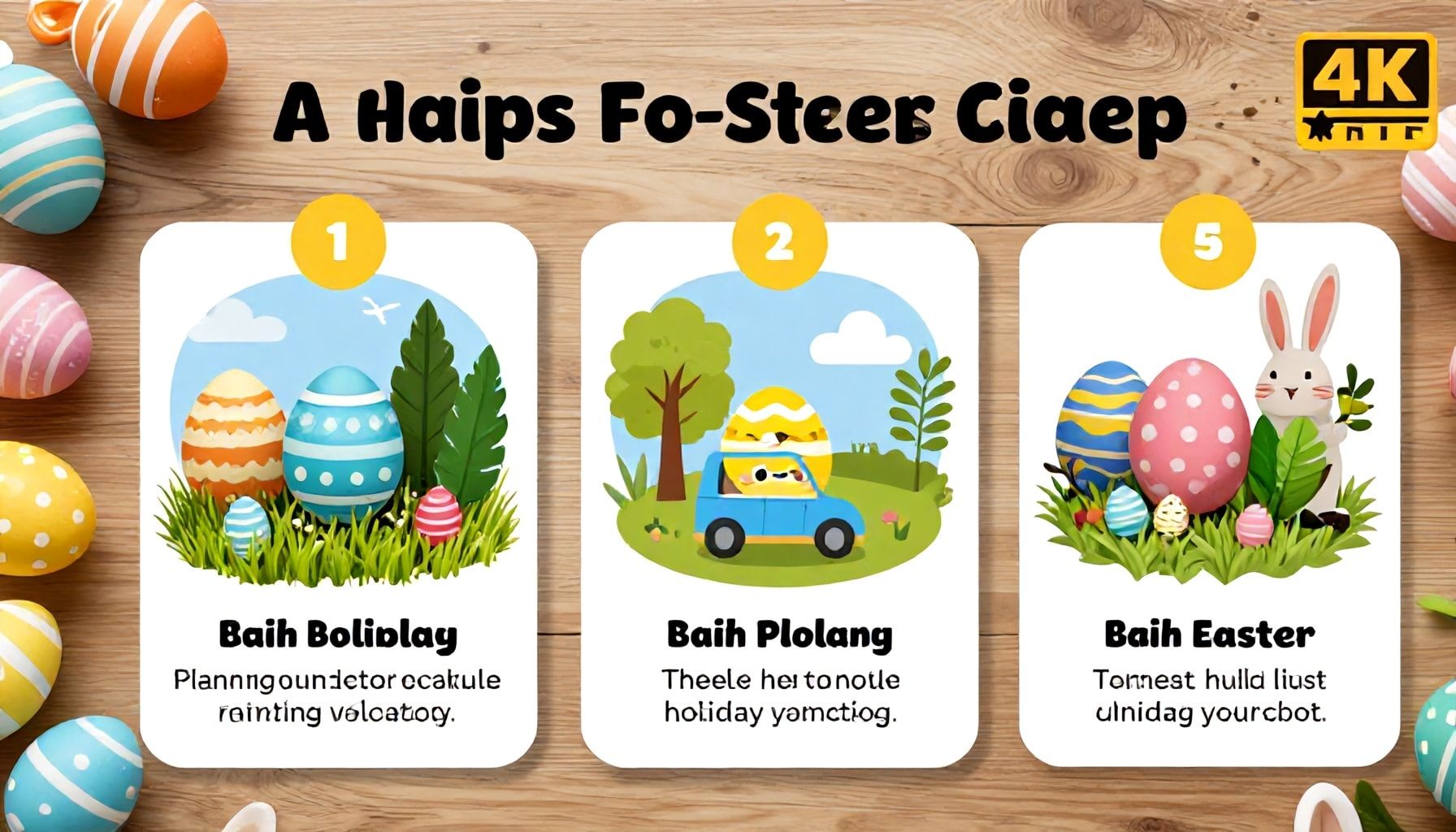 Guía paso a paso para planificar tus vacaciones de Semana Santa*