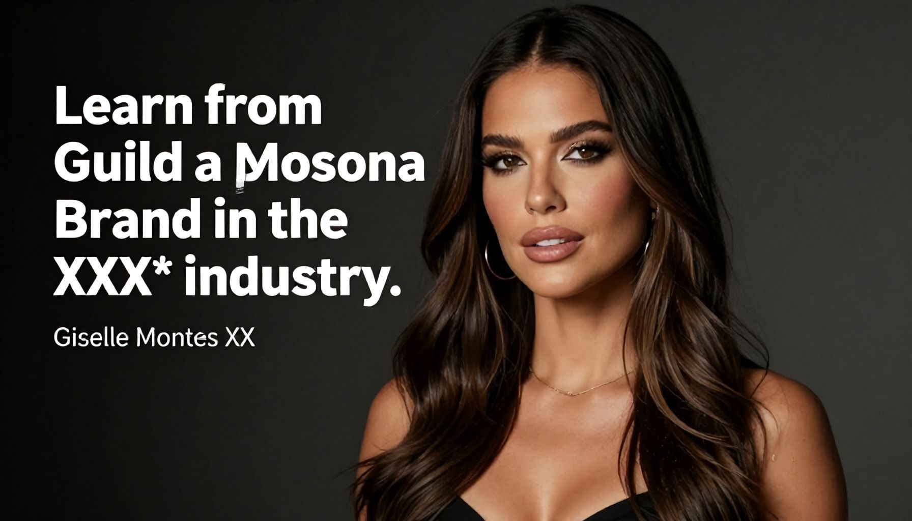 Guía práctica: Aprende de Giselle Montes para construir una marca personal en la industria XXX*
