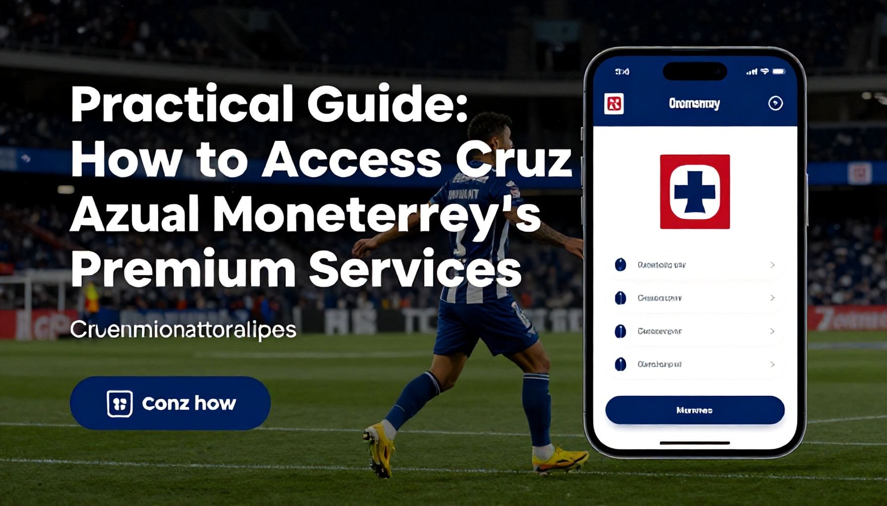 Guía práctica: Cómo acceder a los servicios premium de Cruz Azul Monterrey*