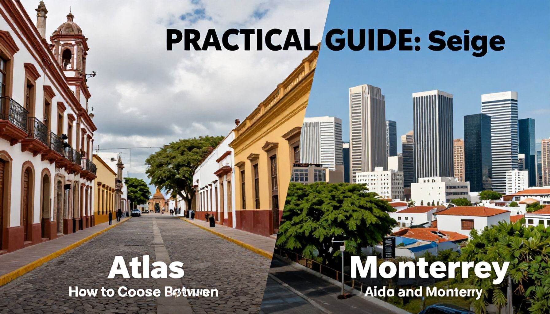 Guía práctica: Cómo decidir entre Atlas y Monterrey en 3 pasos*