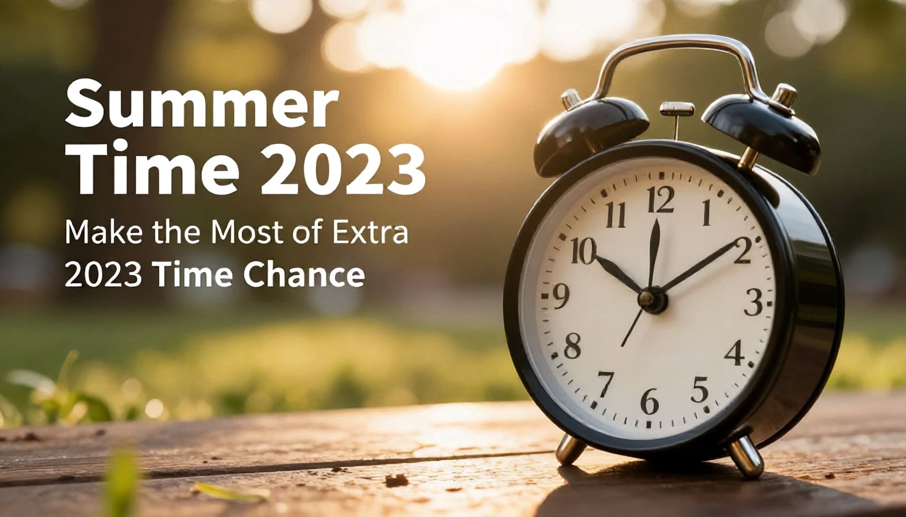 Horario de verano 2023: Aprovecha la luz extra*