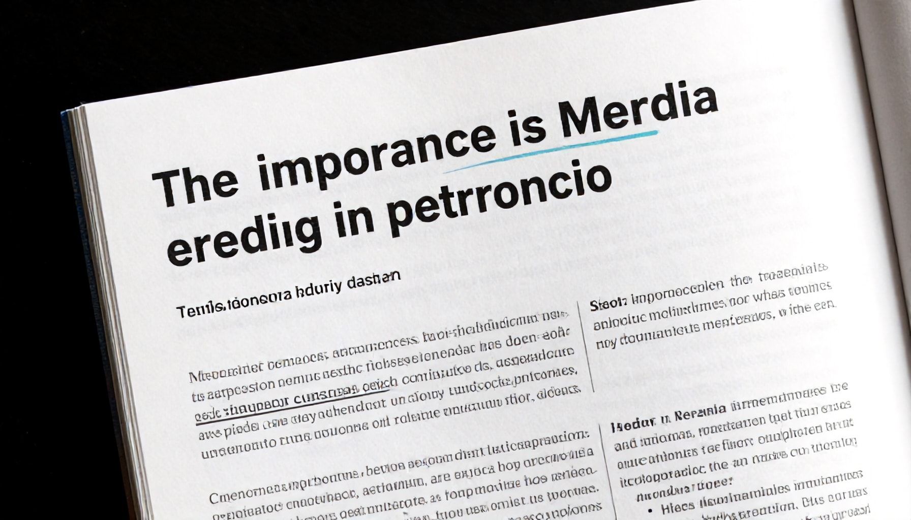 La importancia de la transparencia en los medios