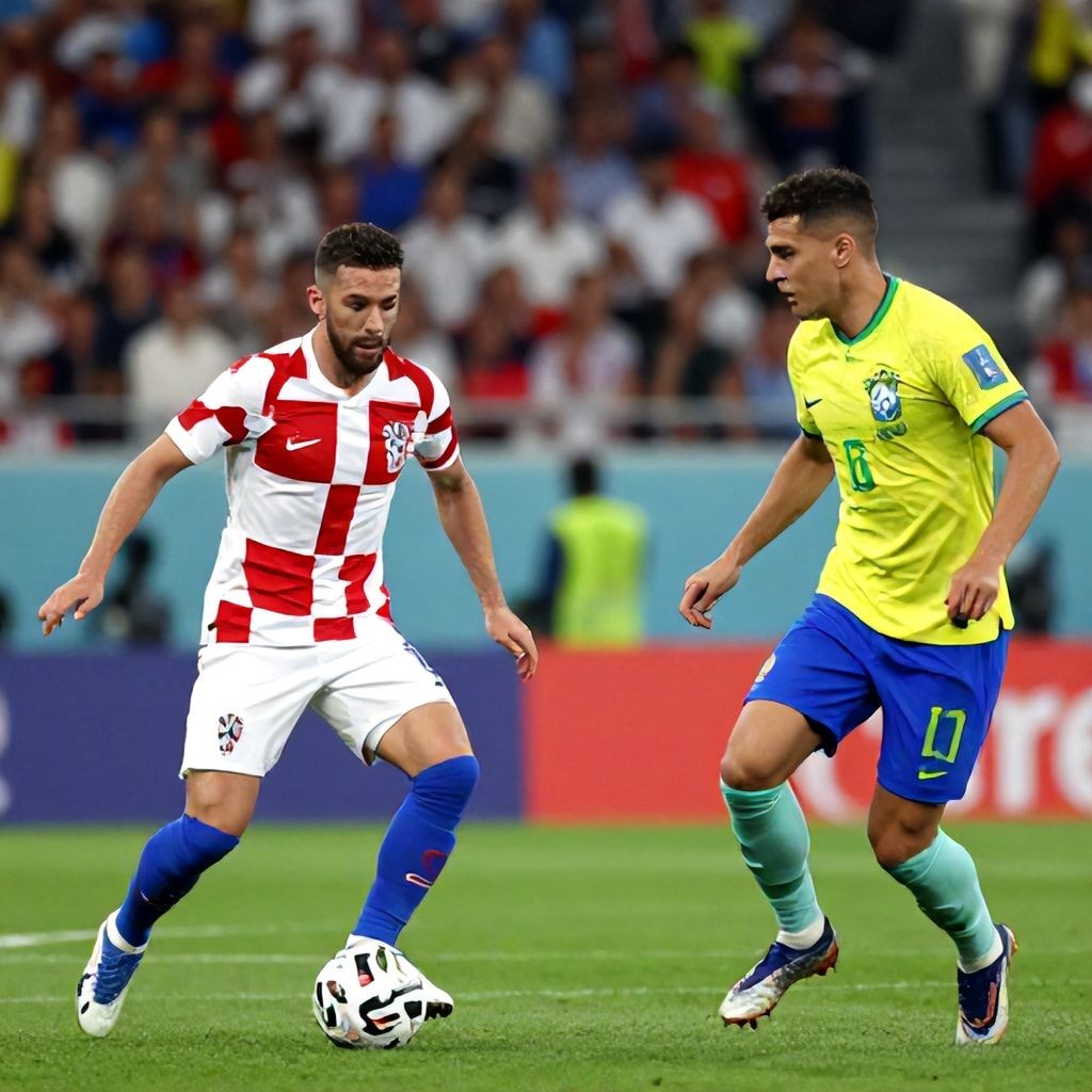 La táctica defensiva de Croacia