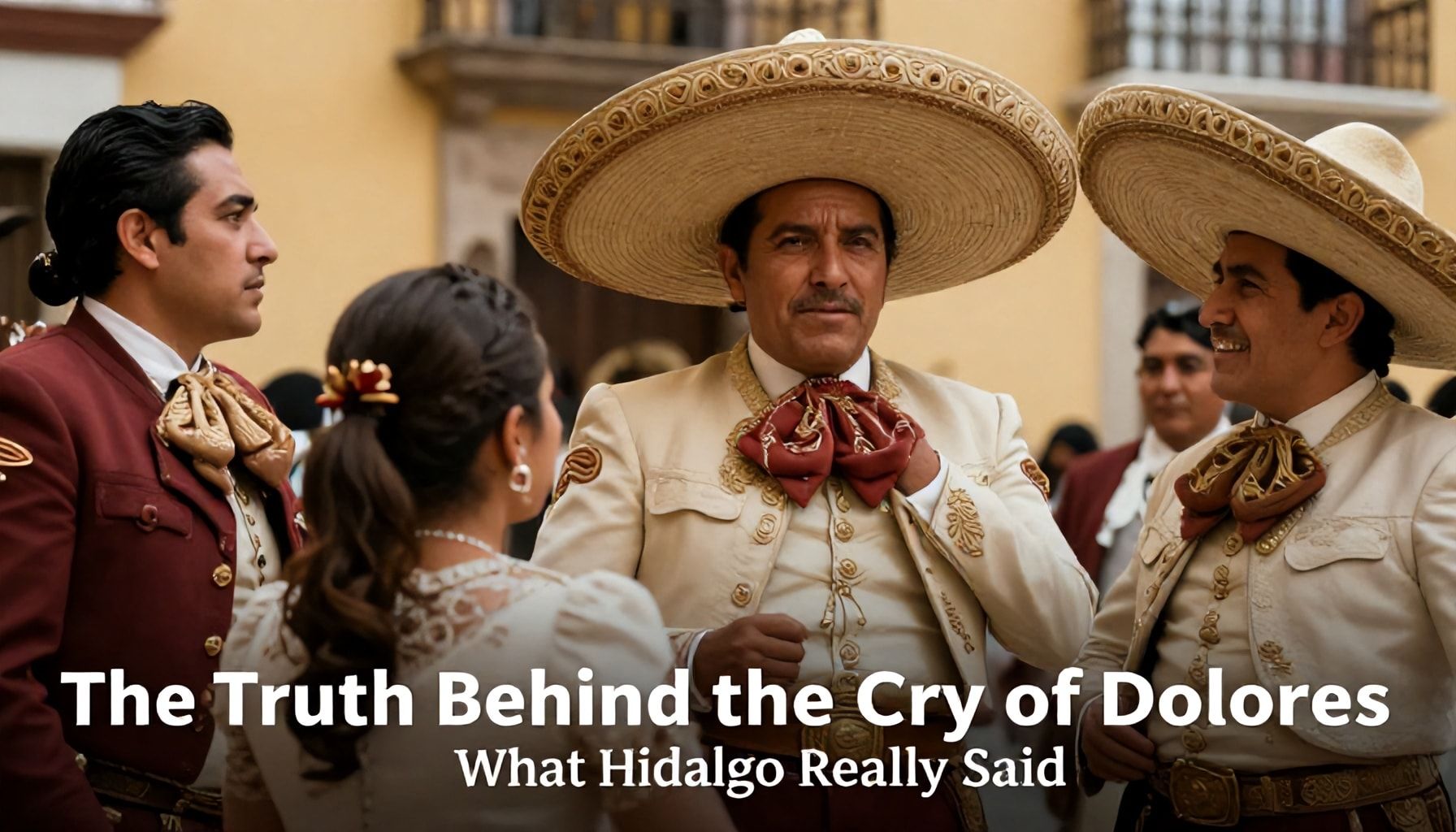 La Verdad Detrás del Grito de Dolores: ¿Qué Realmente Dijo Hidalgo?*