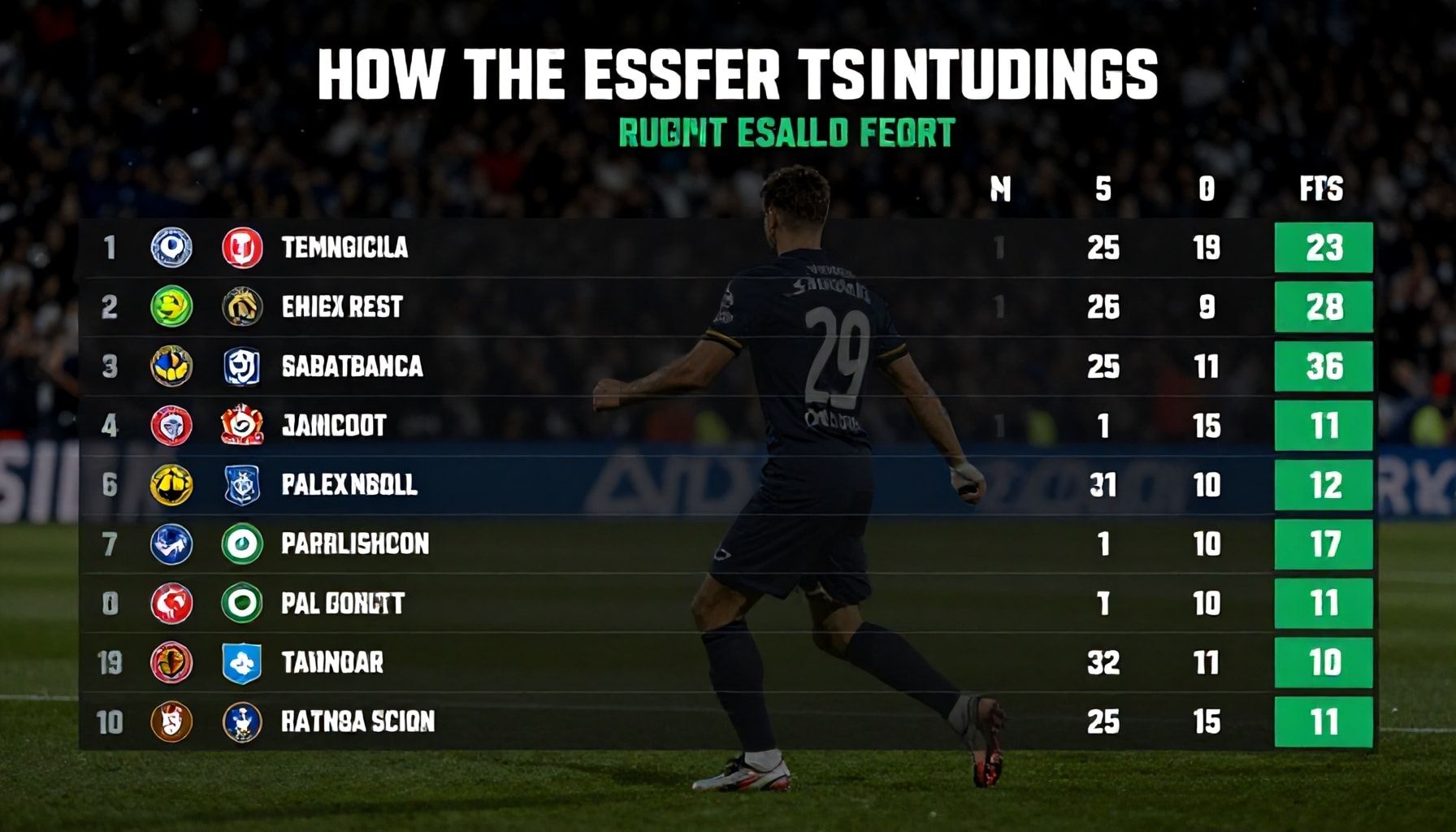 La verdad sobre cómo el resultado afectará a la tabla de posiciones*
