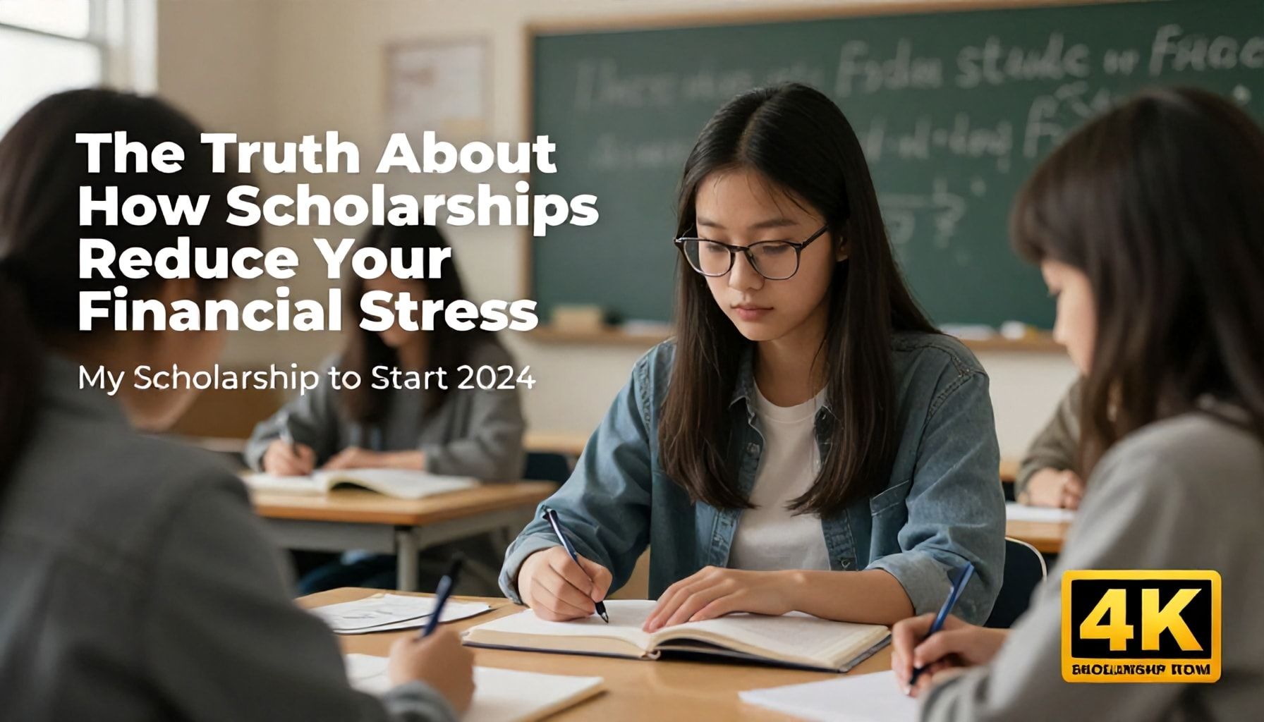 La verdad sobre cómo las becas reducen tu estrés financiero*