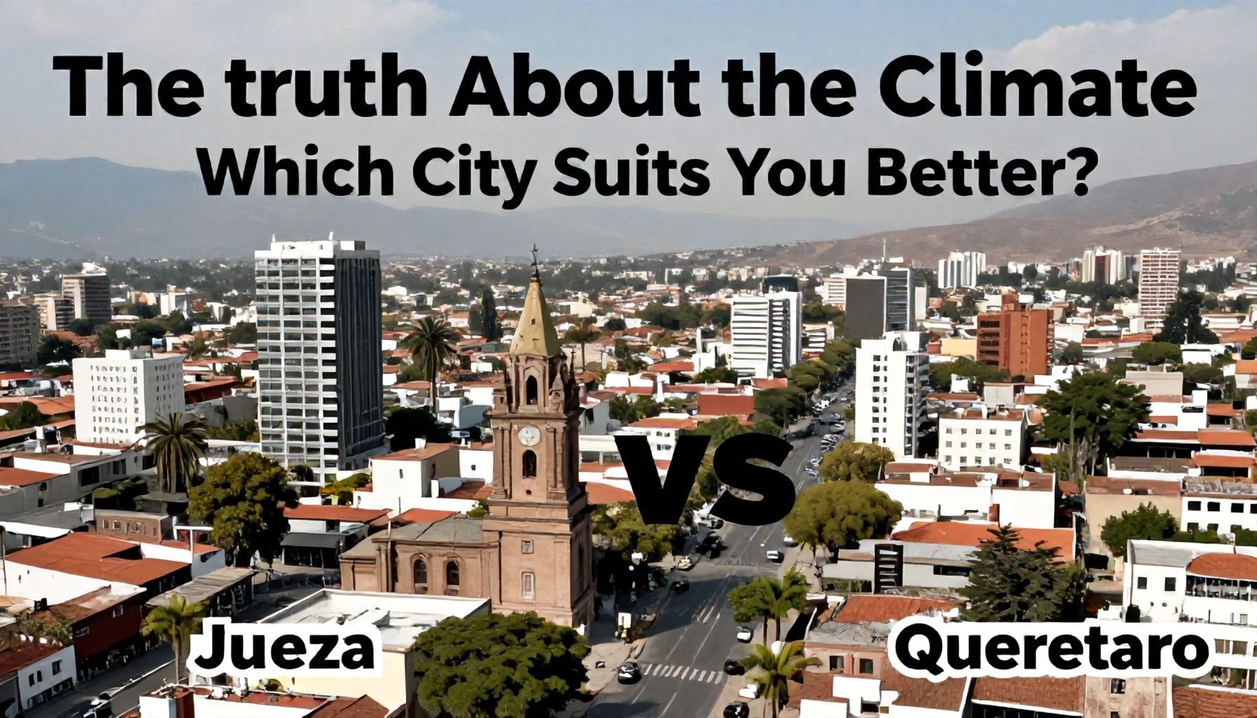 La Verdad Sobre el Clima: ¿Cuál Ciudad te Conviene Más?*