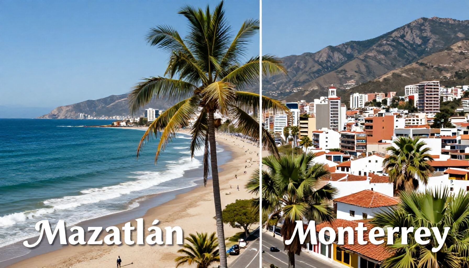 La verdad sobre el clima en Mazatlán y Monterrey: ¿Cuál te conviene más?*