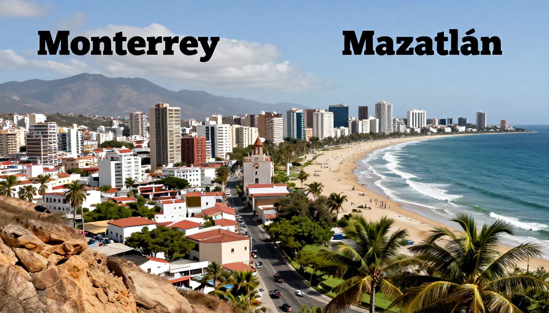 La verdad sobre el clima en Monterrey y Mazatlán: ¿A qué prefieres enfrentarte?*