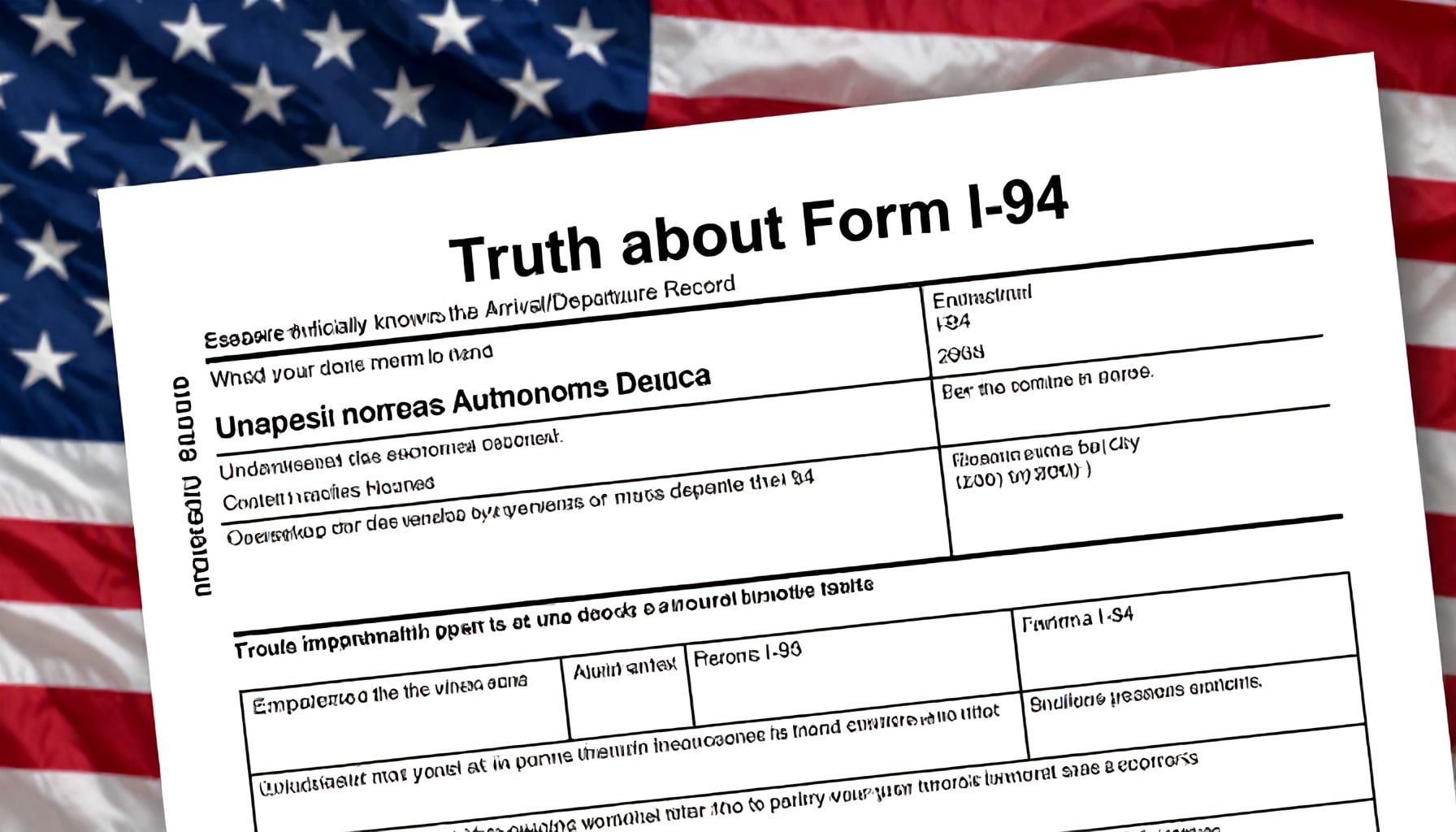 La verdad sobre el permiso I-94: Qué necesitas saber antes de viajar*