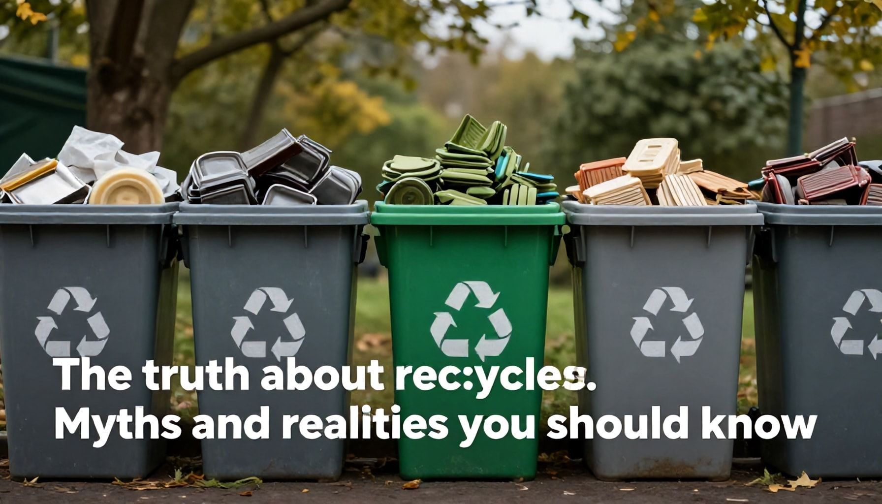 La verdad sobre el reciclaje: Mitos y realidades que debes conocer*